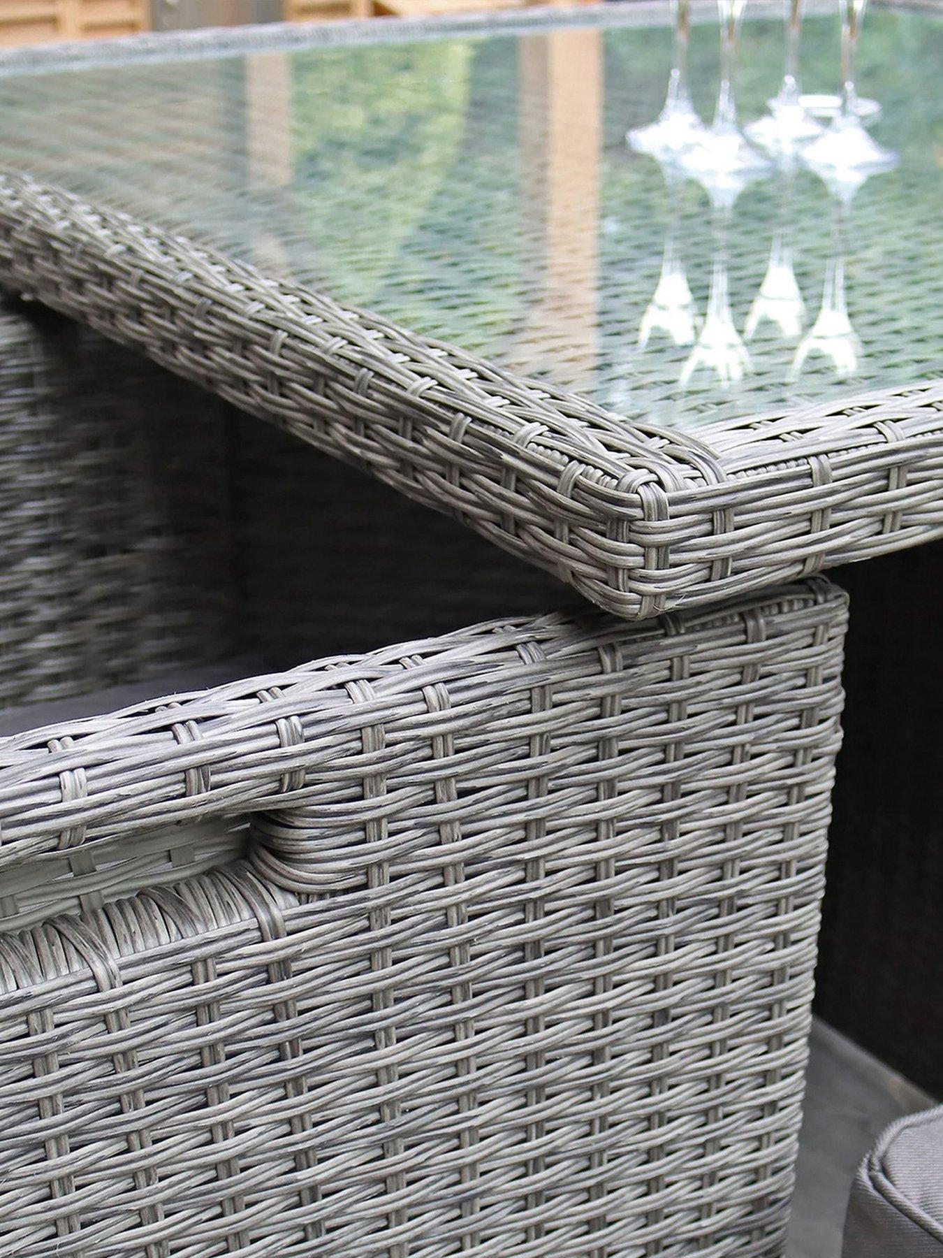 Image 3 of 6 of Royalcraft Paris 8-Seater Cube Outdoor&nbsp;Dining Set