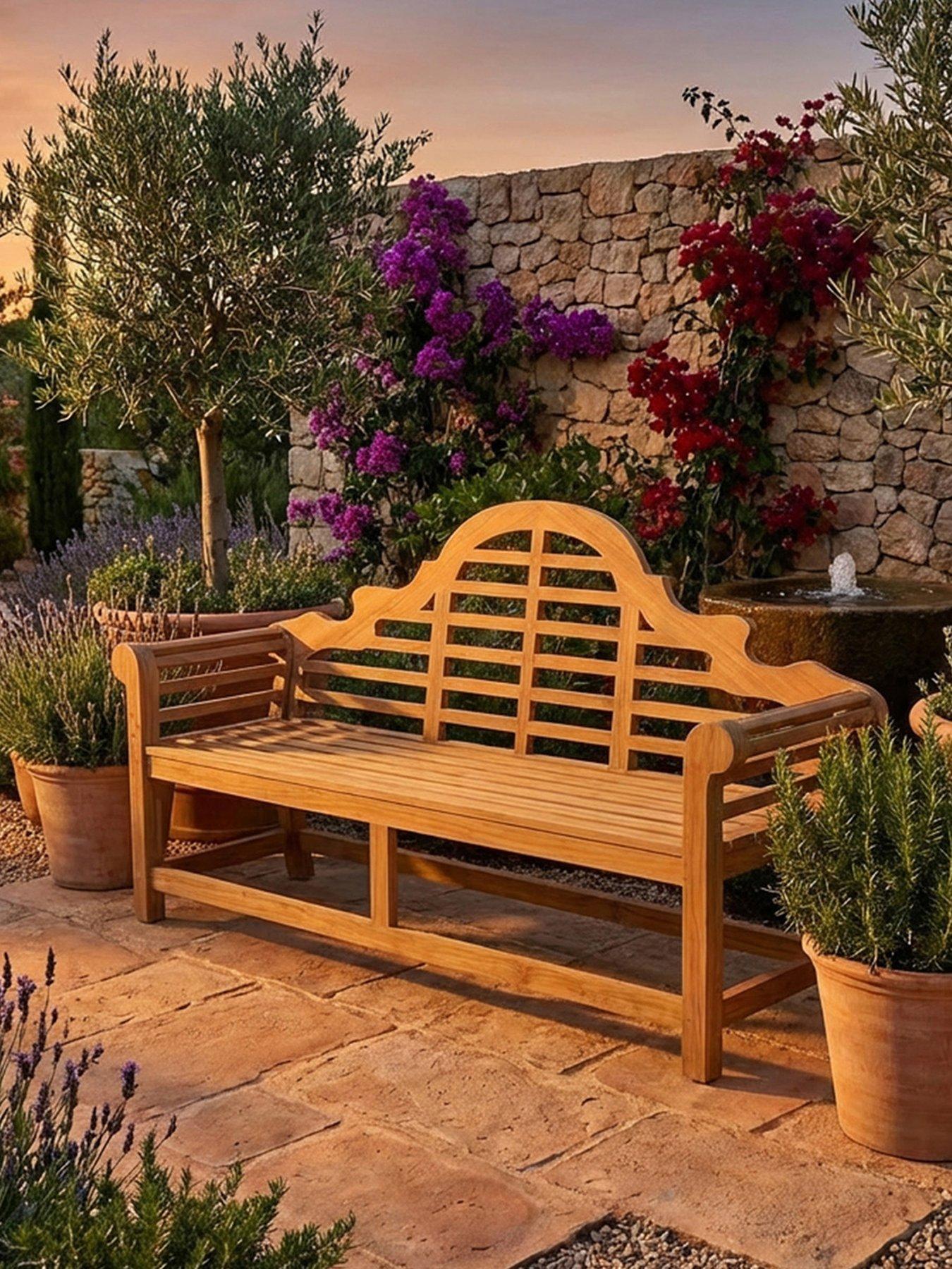 Royalcraft CIARA 3-Seater Wooden Garden Bench