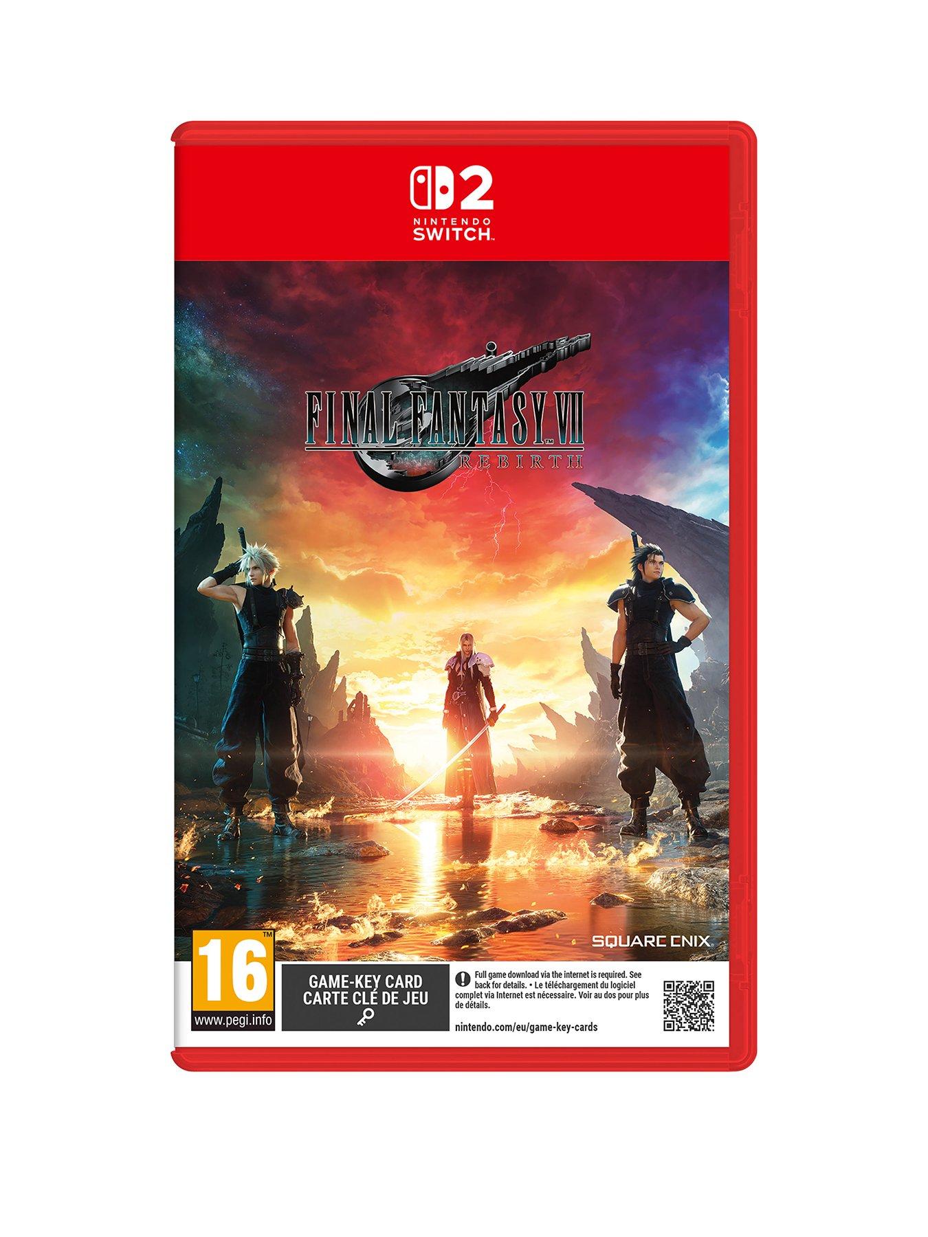 Nintendo Nintendo Switch 2 Final Fantasy Vii: Rebirth (Includes Magic: The Gathering - Final Fantasy Play Booster) in One Colour