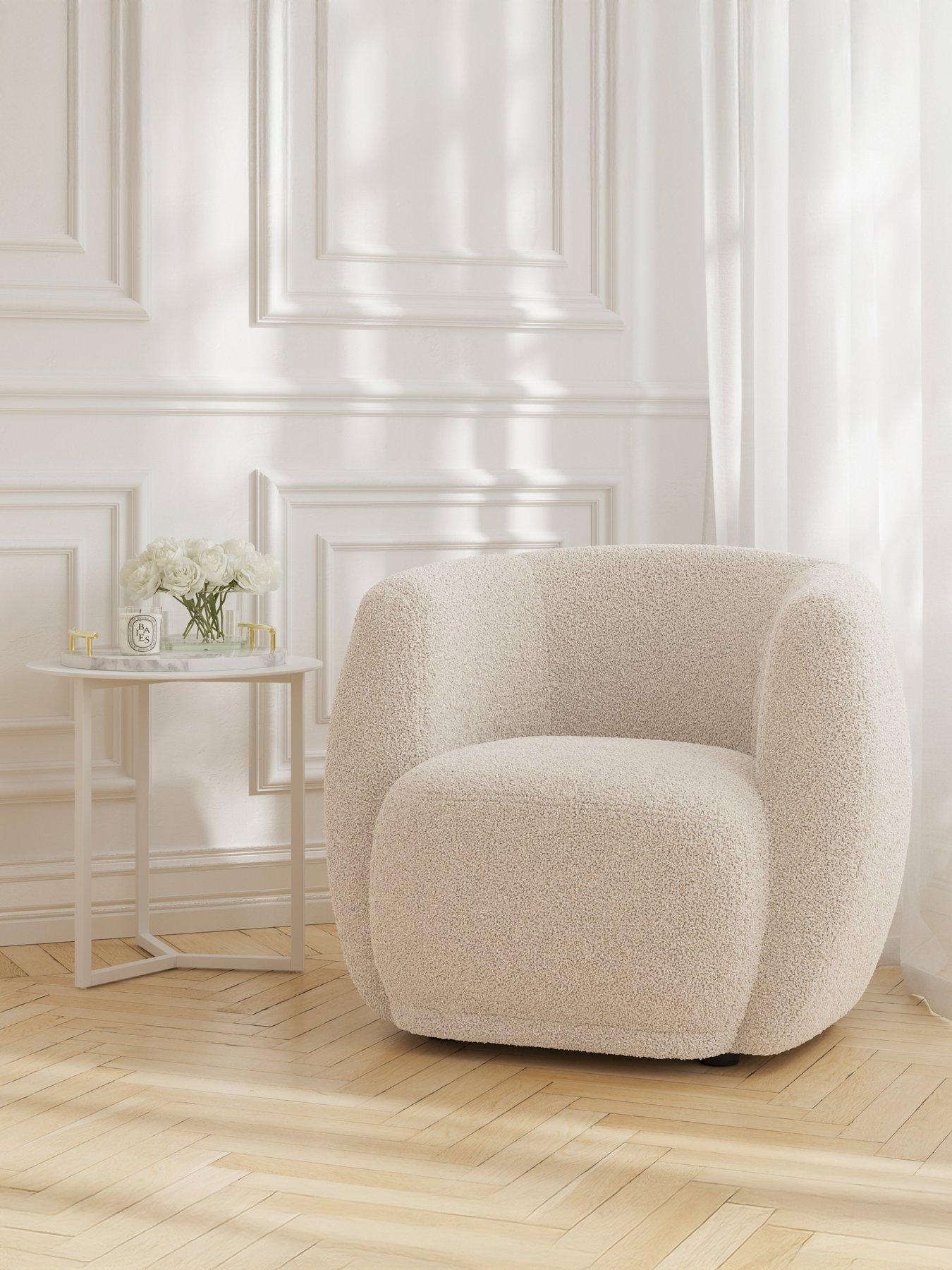 LPD Home Clay Cotton Armchair