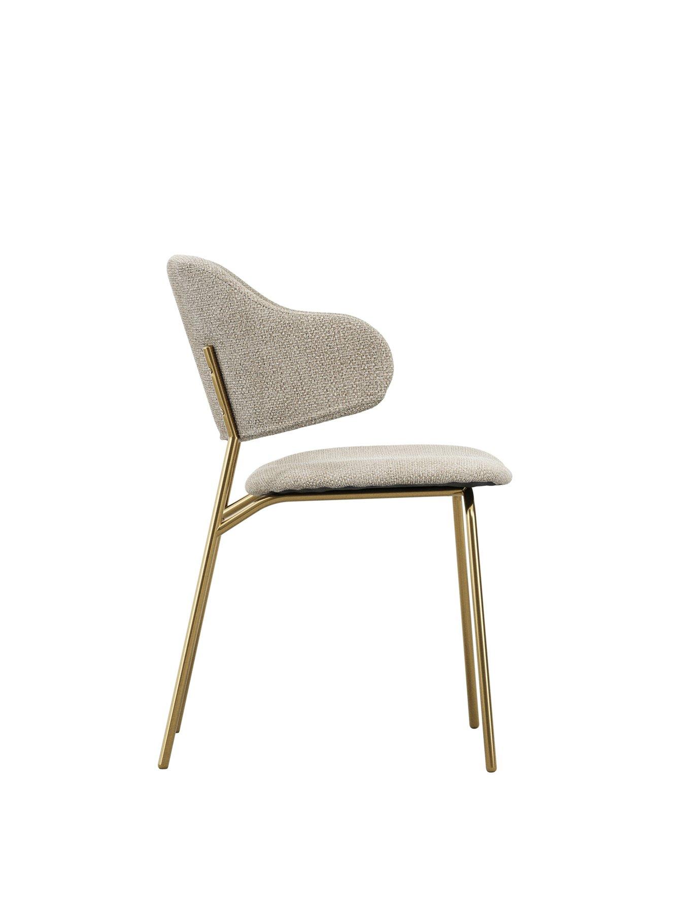 Image 4 of 6 of LPD Home Set Of 2 Dorchester Dining Chairs