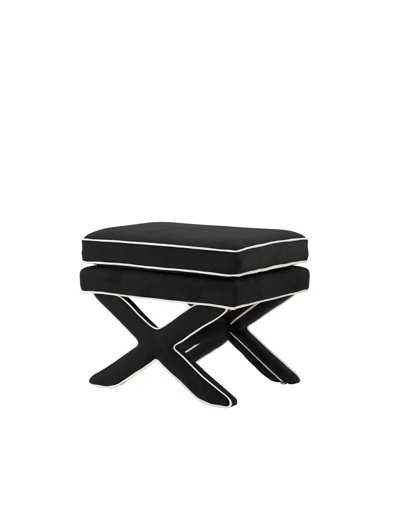 Image 3 of 4 of LPD Home Rhode Onyx Stool