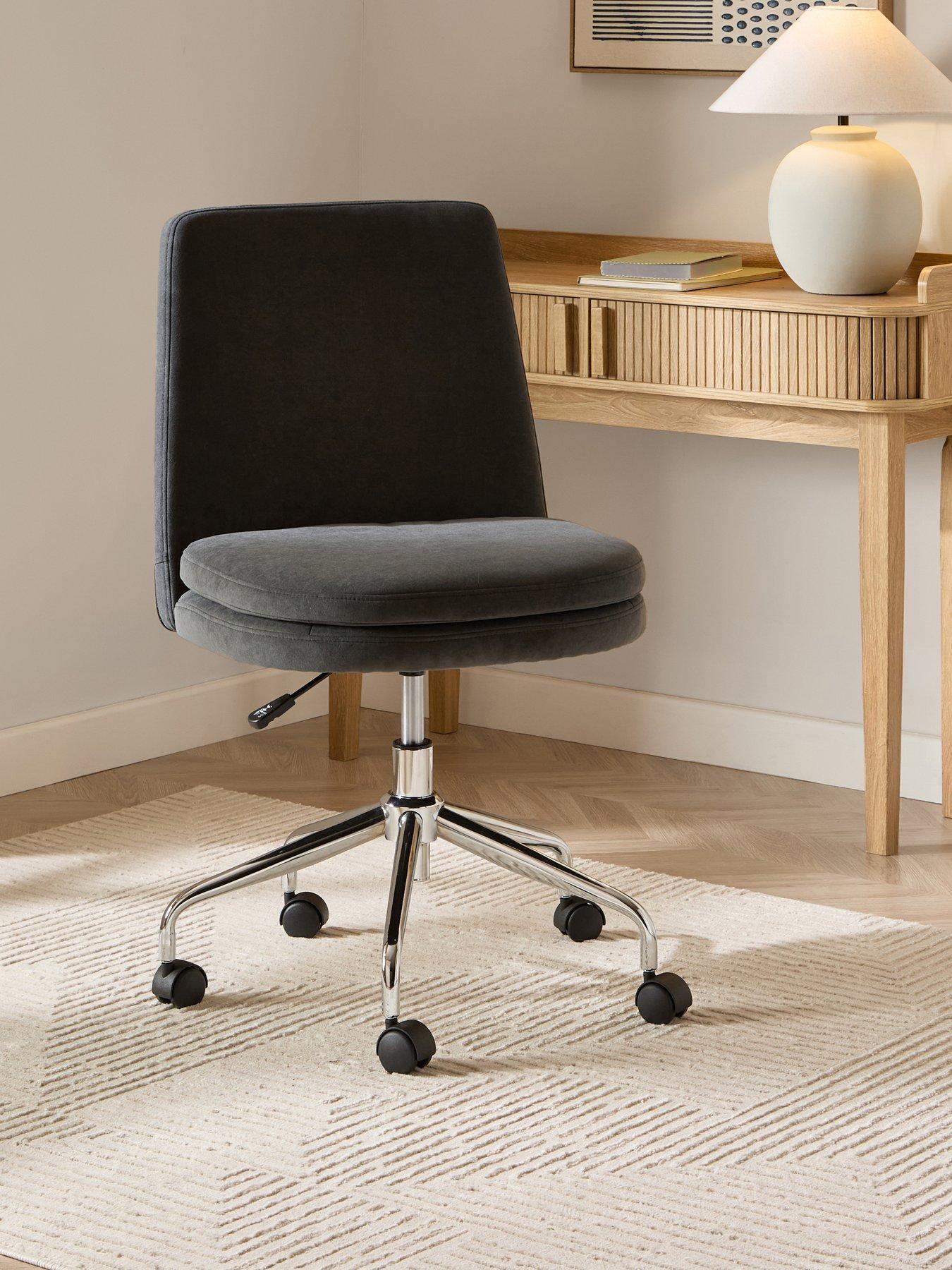 The Very Collection Corbie Office Chair - Dark Grey - FSC® Certified