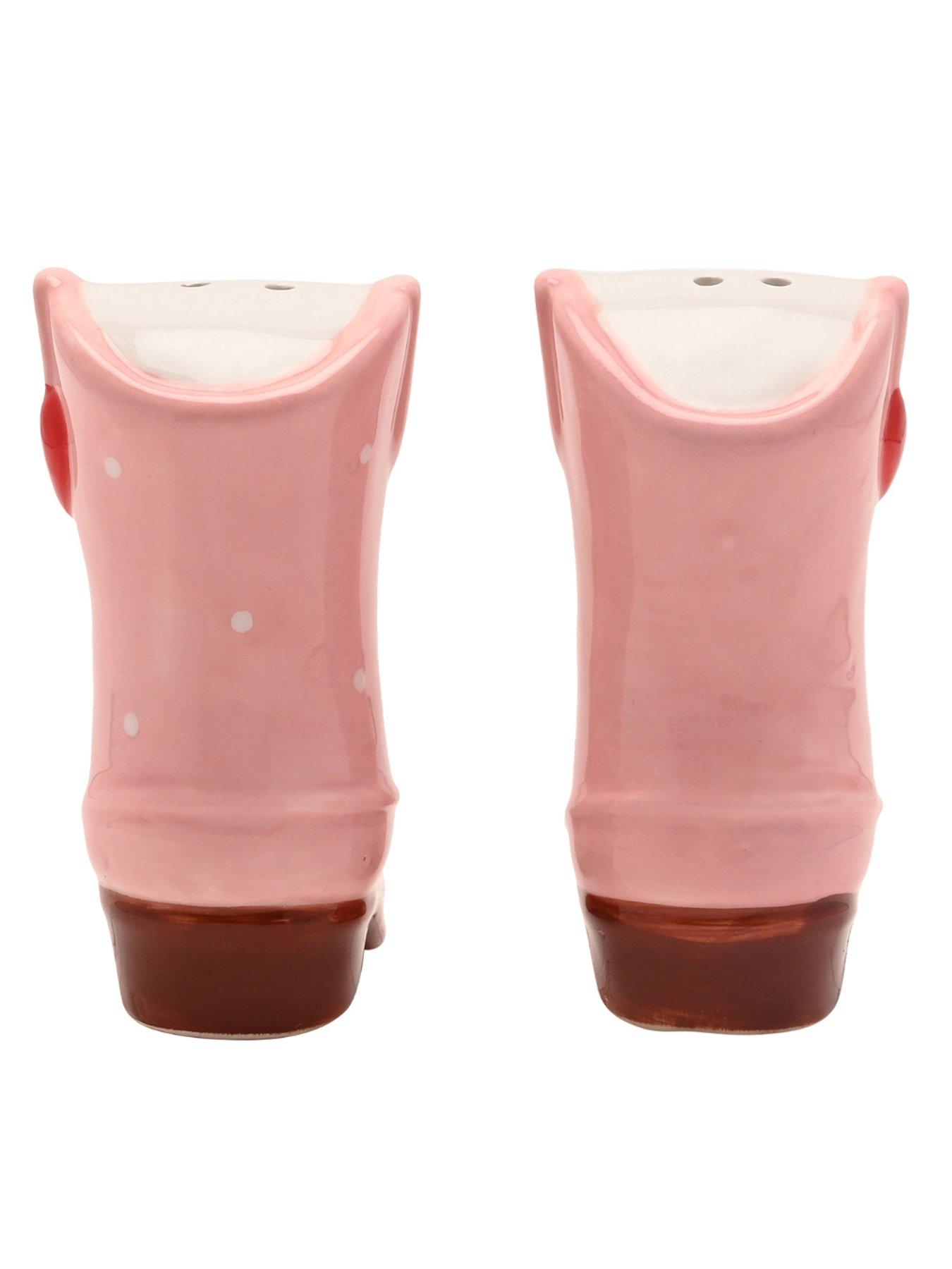 Image 5 of 6 of Hestia The Feel Good Club Set Of 2 Cowboy Salt &amp; Pepper Pots