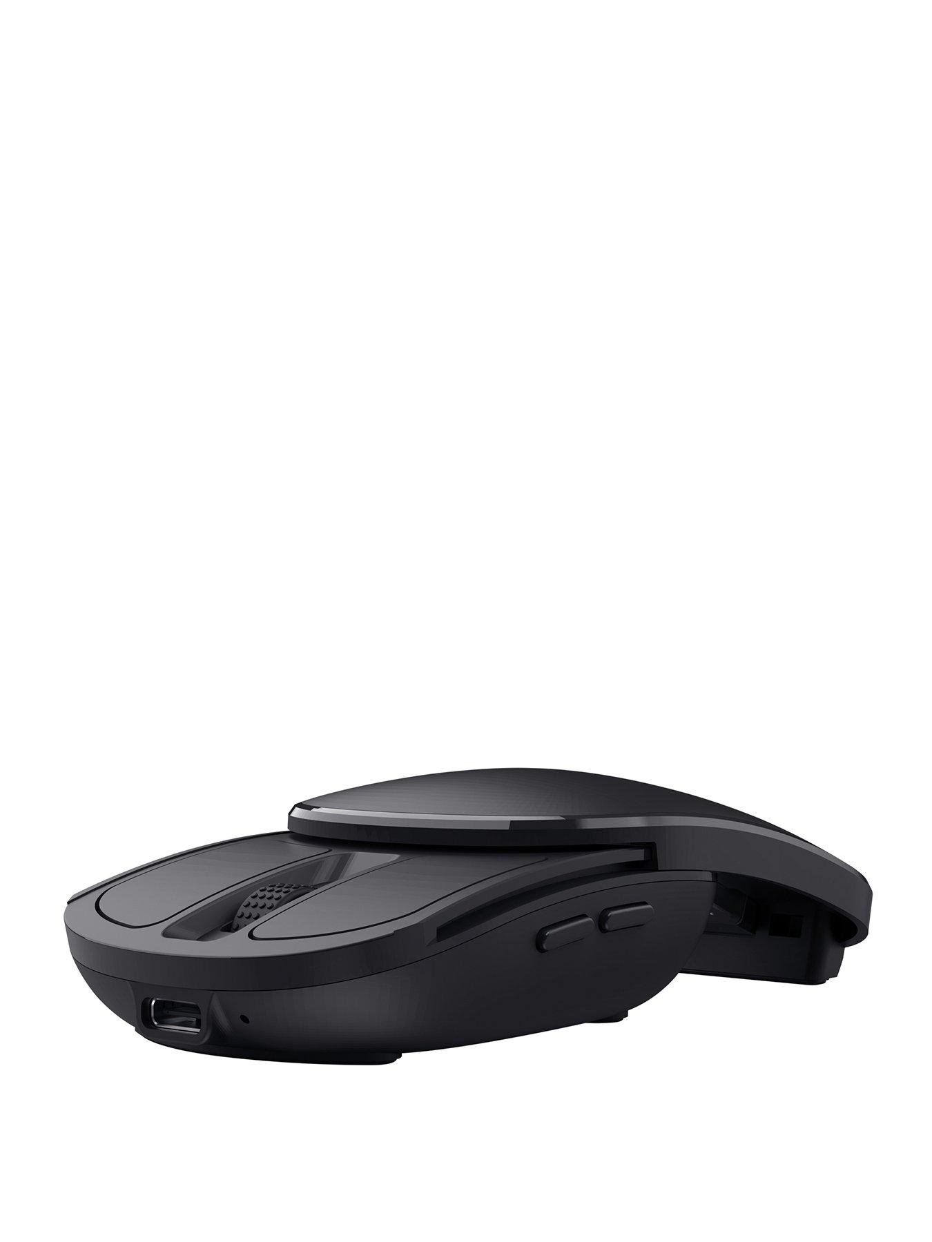 Trust Zylo Foldable Pocket Wireless Mouse - Travel Size, Black