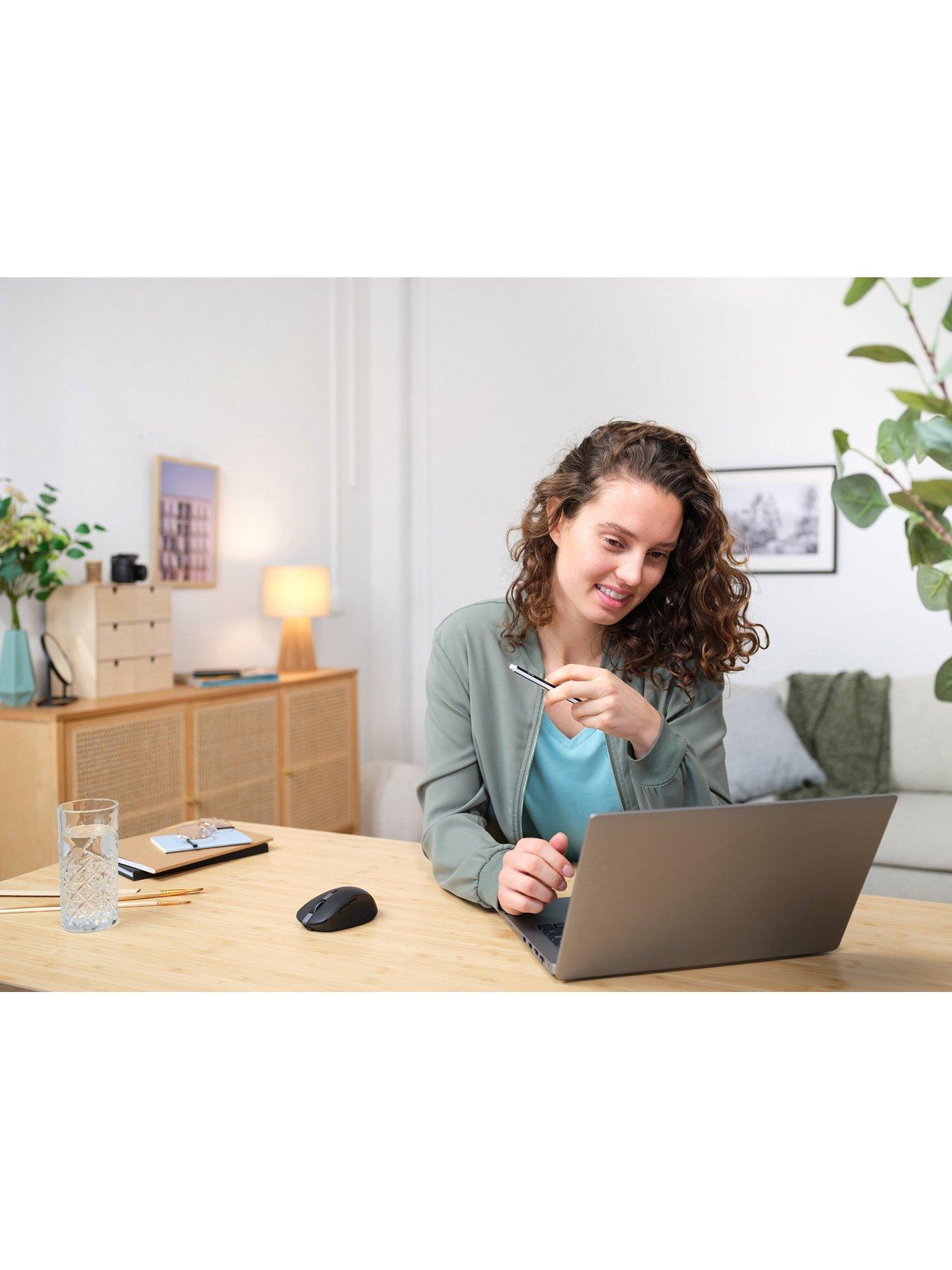 Image 6 of 8 of Trust Trust Ozaa Compact Multi-Device Wireless Mouse with silent Click - Black
