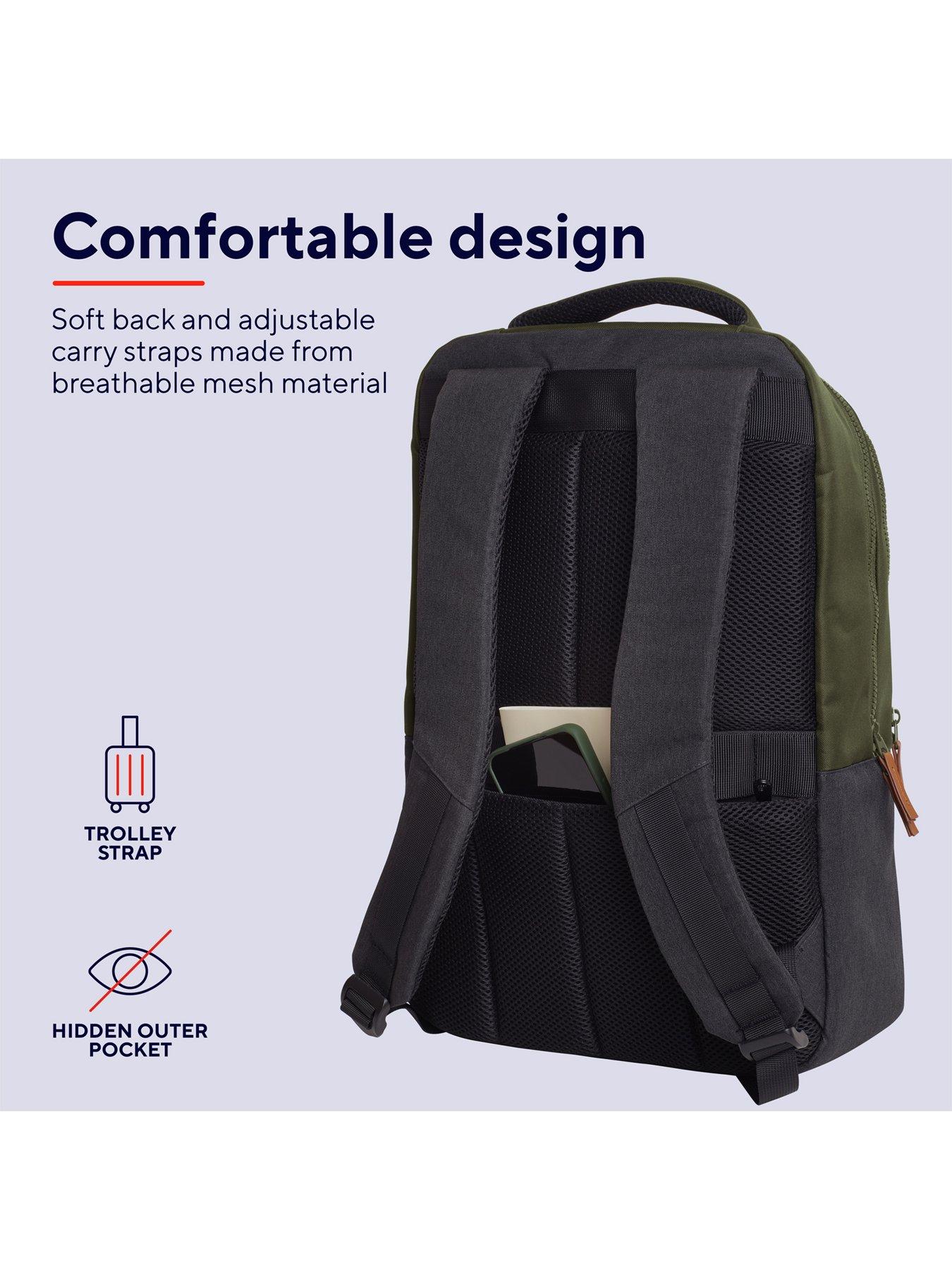 Image 4 of 8 of Trust Trust Lisboa 23L Durable Laptop Backpack for Laptops up to 16'' - Green