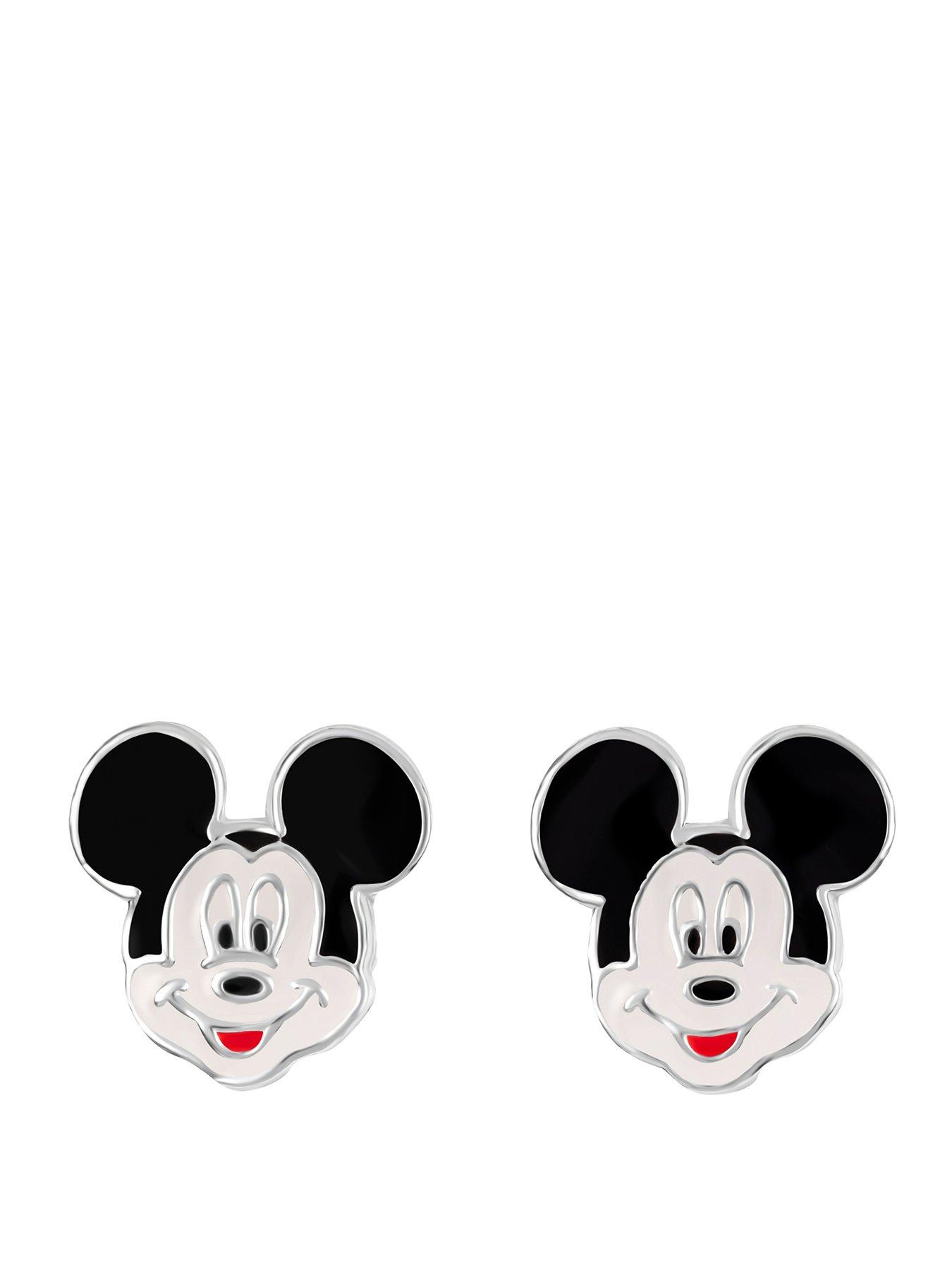 mickey-mouse-sterling-silver-925-enamel-stamped-stud-earringsfront