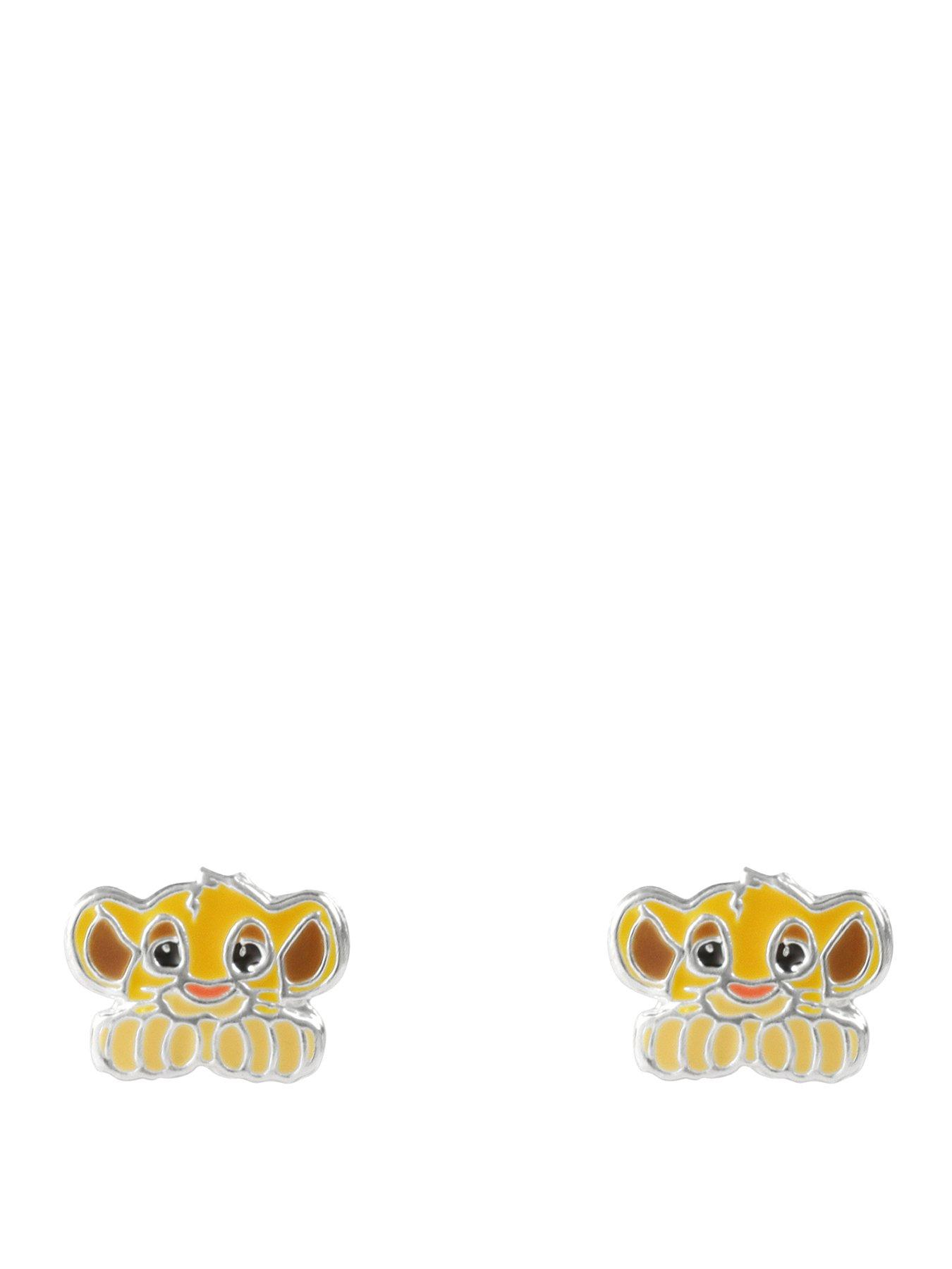 disney-the-lion-king-sterling-silver-925-simba-enamel-stamp-stud-earrings-multi