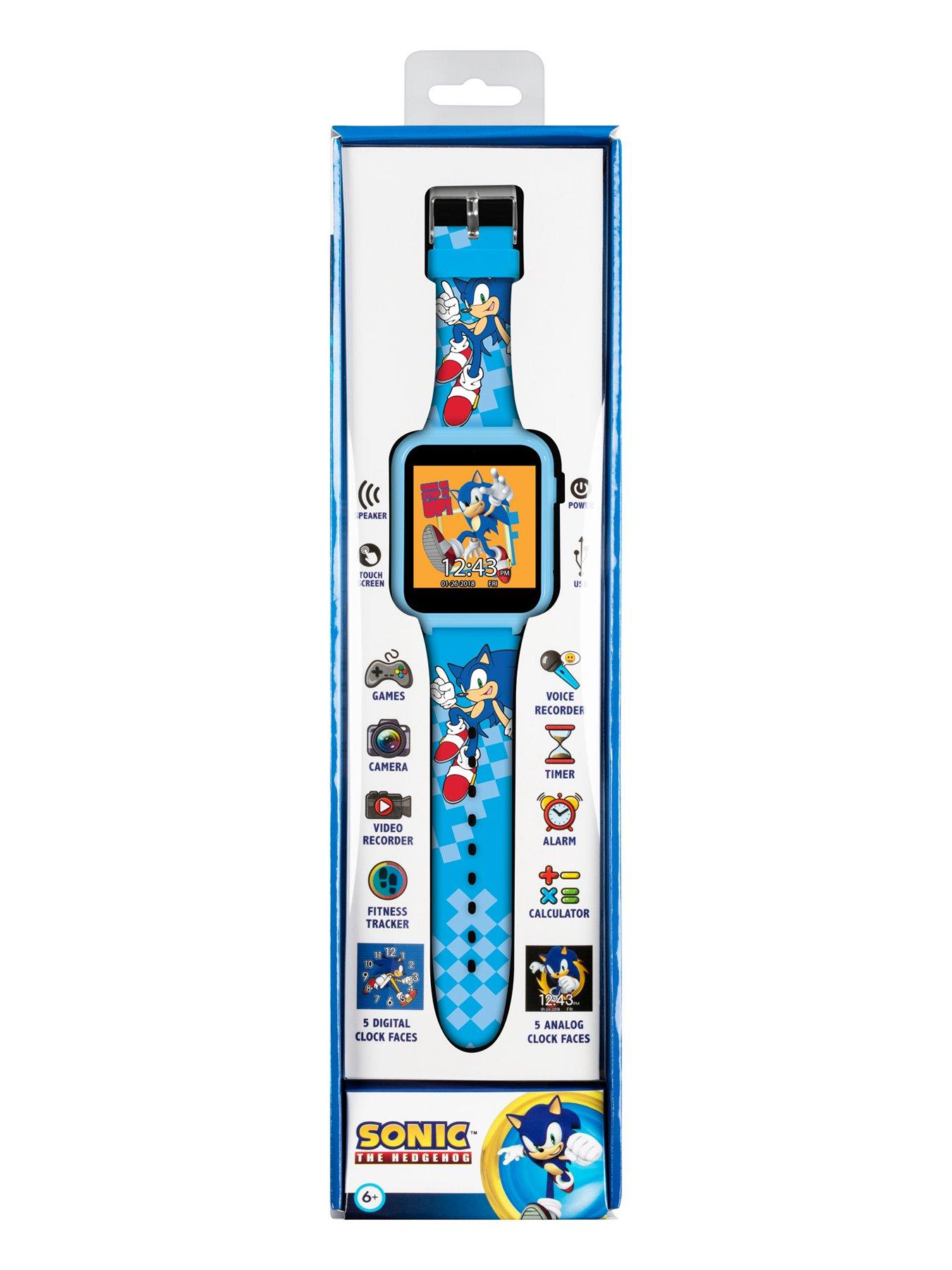 Image 4 of 4 of Sonic the Hedgehog Printed Strap Interactive Watch - Multi
