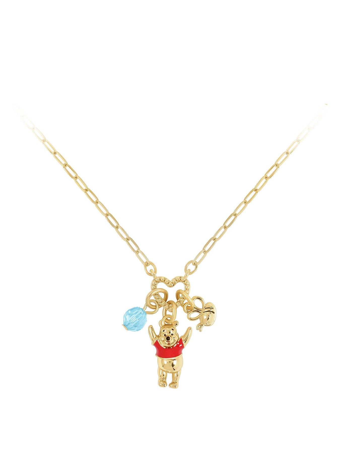Image 1 of 3 of Disney WInnie the Pooh Necklace - Multi