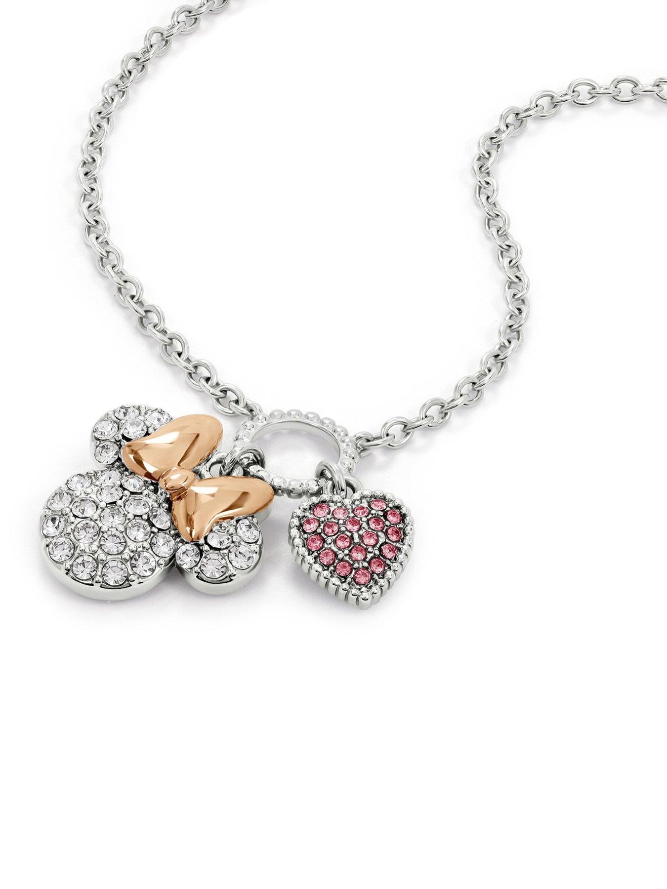 mickey-mouse-minnie-necklace-with-stones-silverstillFront