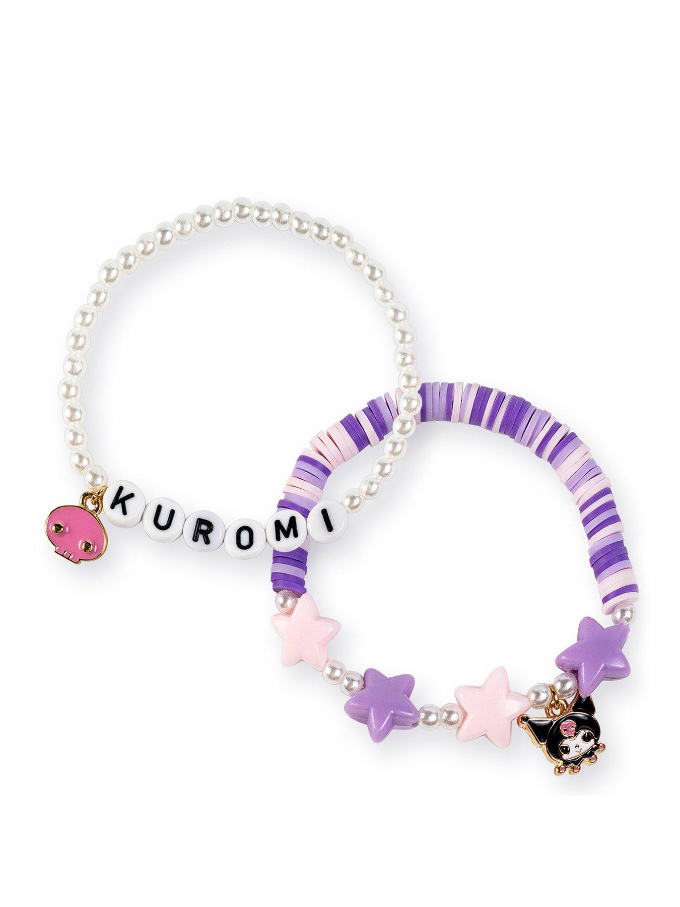 Image 1 of 5 of Disney 2 Bracelet Set Kuromi - Multi