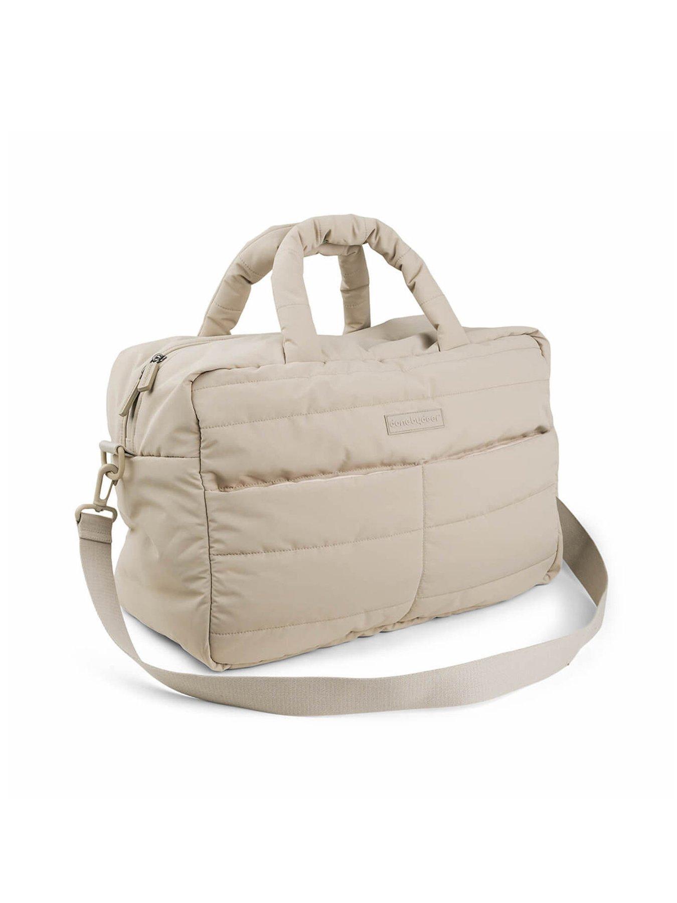 Image 1 of 7 of Done by Deer Done by Deer Quilted changing bag Sand