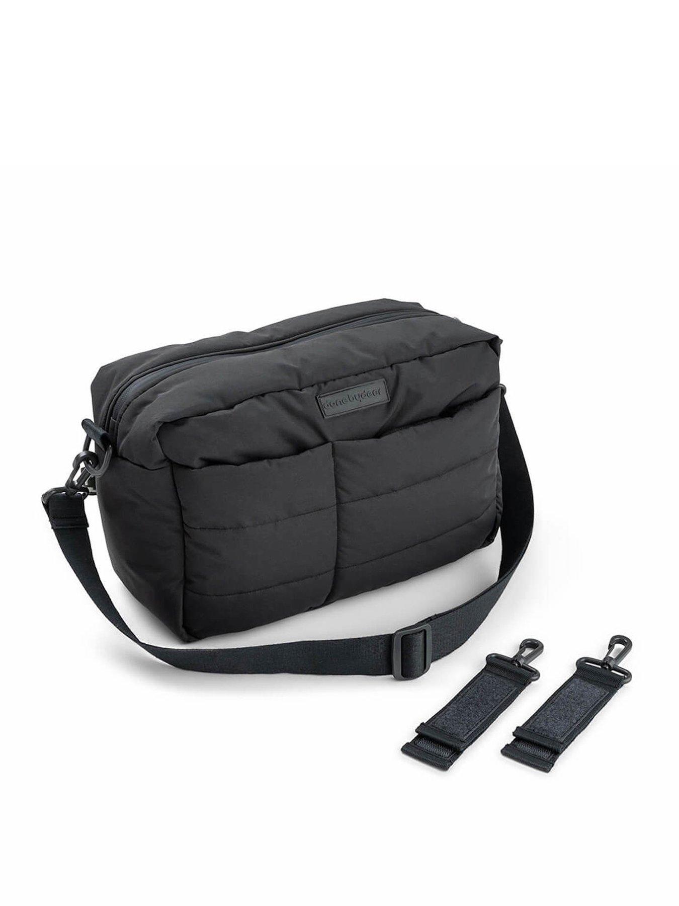 Image 2 of 7 of Done by Deer Done by Deer Quilted stroller bag Black