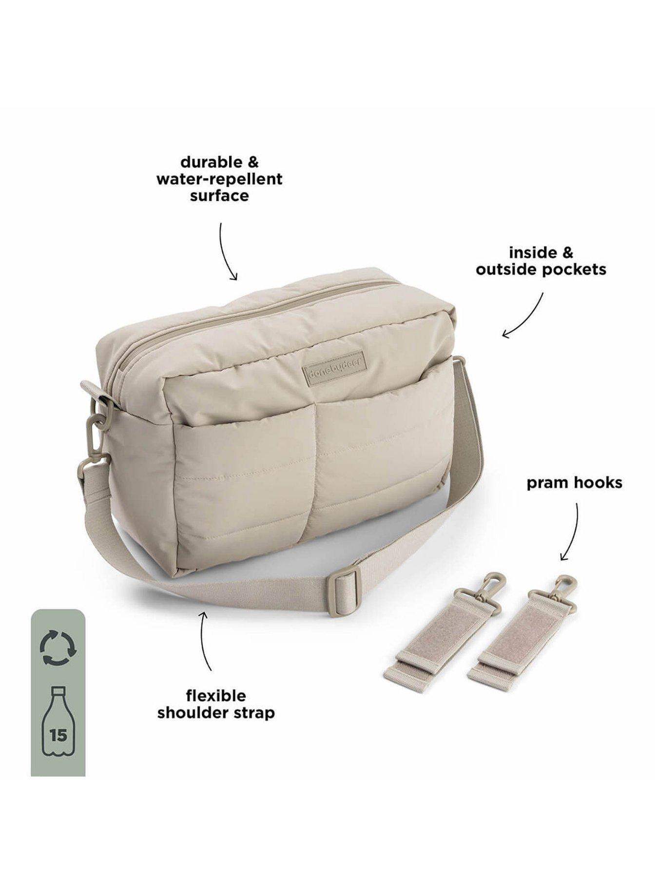 Image 5 of 7 of Done by Deer Done by Deer Quilted stroller bag Sand
