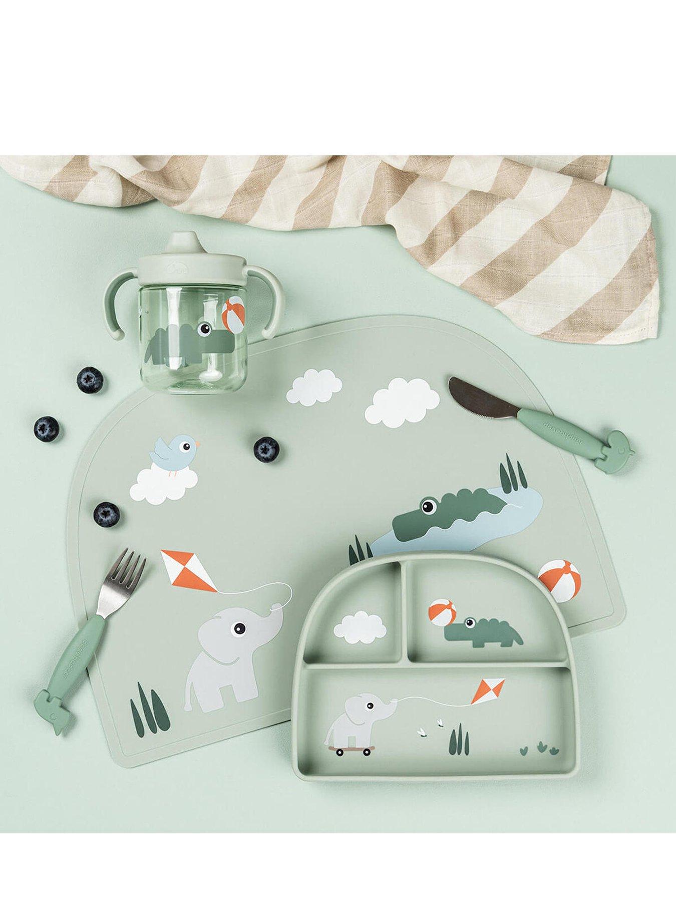 done-by-deer-stick-and-stay-compartment-plate-playground-greenstillFront