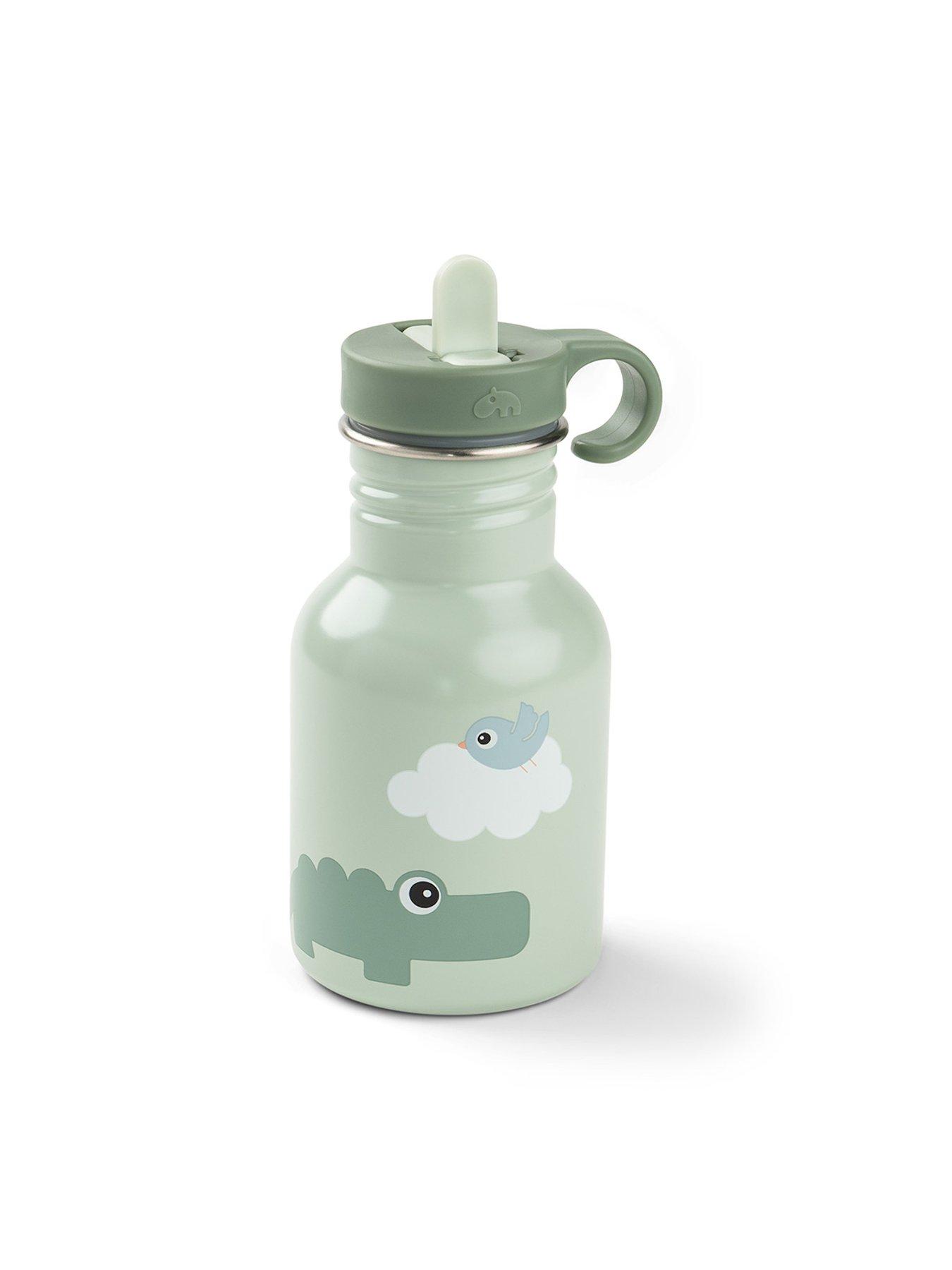 Image 4 of 4 of Done by Deer Metal Bottle Playground Green 350ml