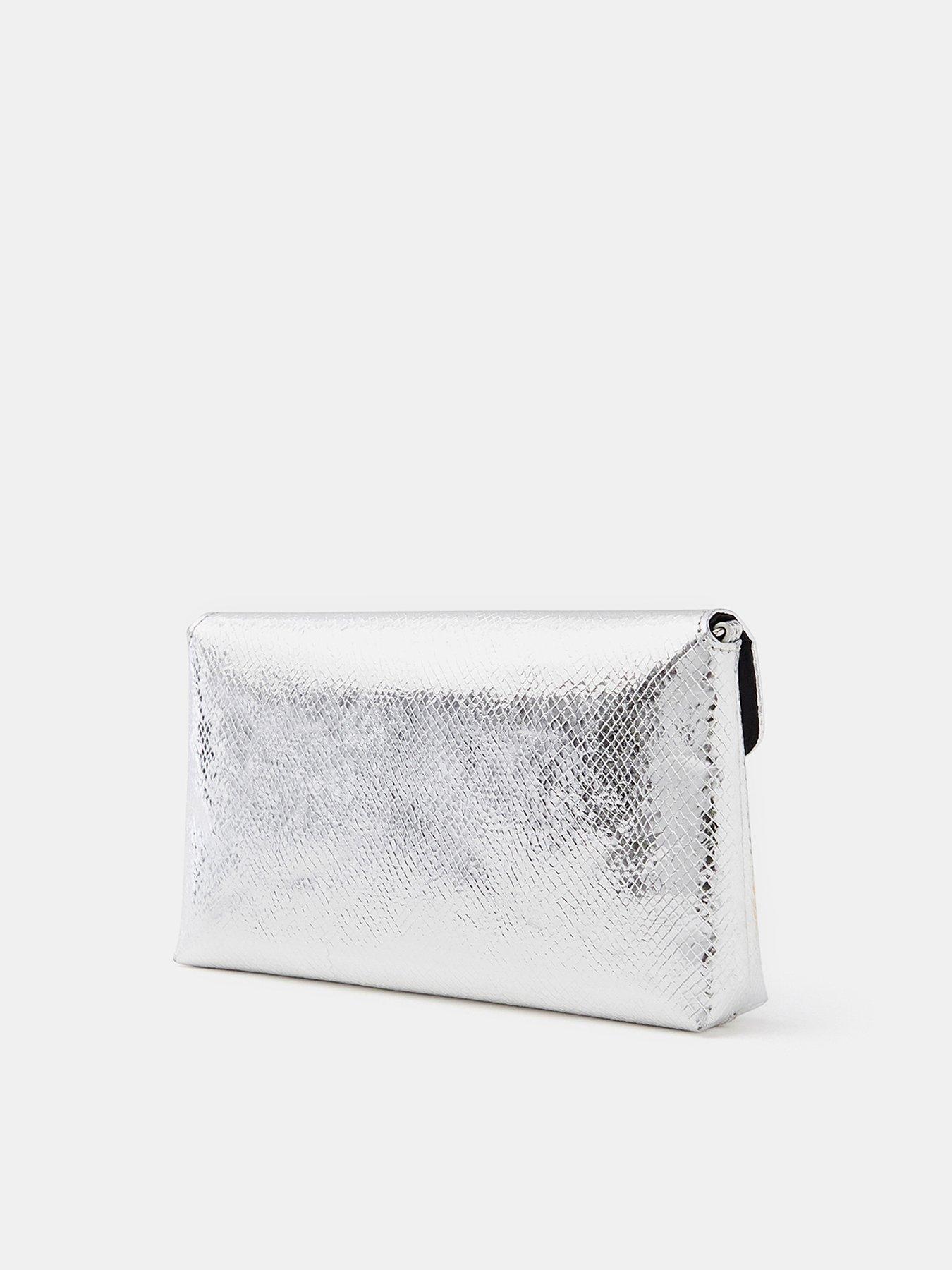 Image 3 of 5 of Accessorize Metallic Envelope Crossbody Bag