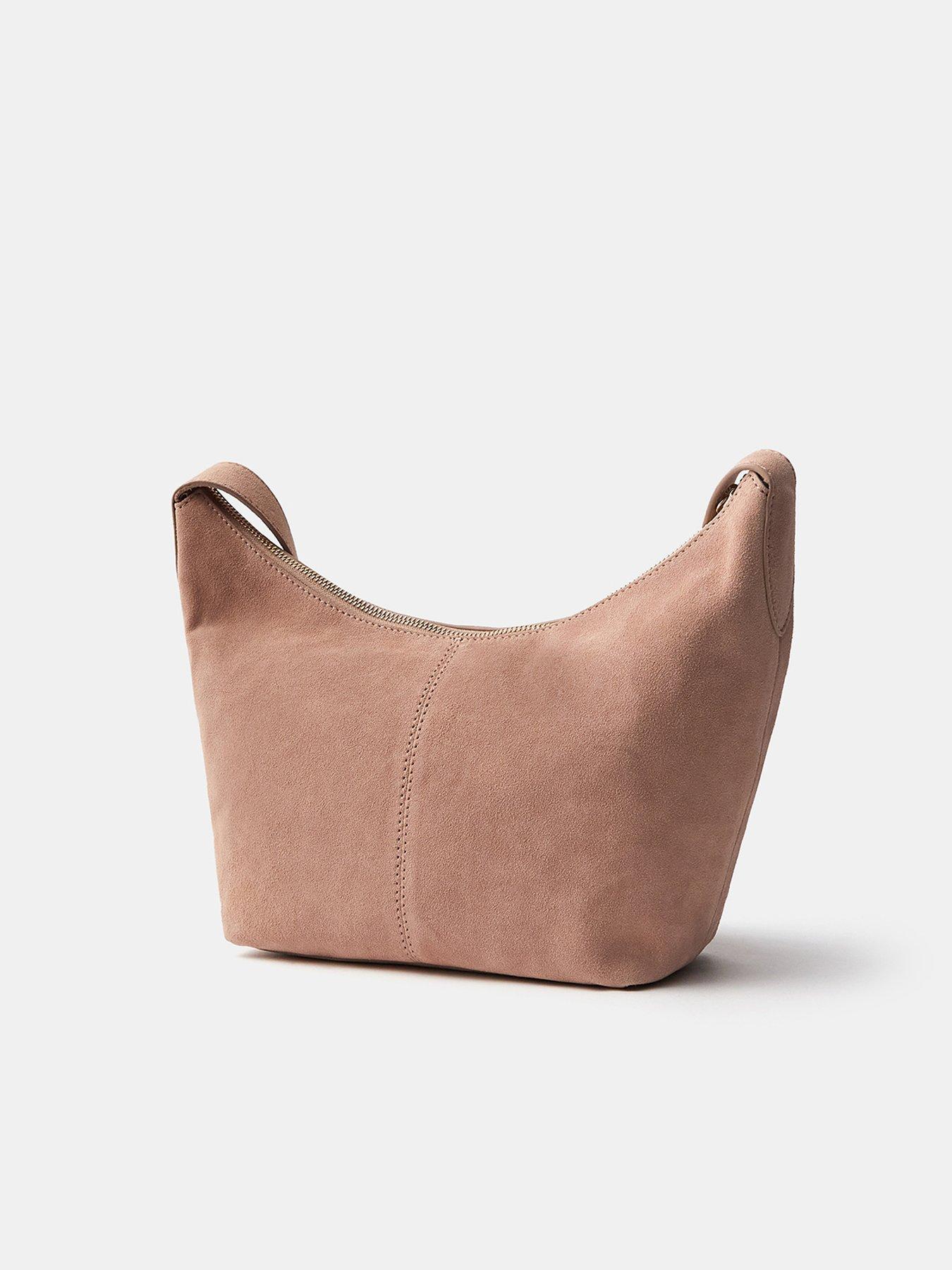 Image 3 of 5 of Accessorize Suede Crossbody Bag