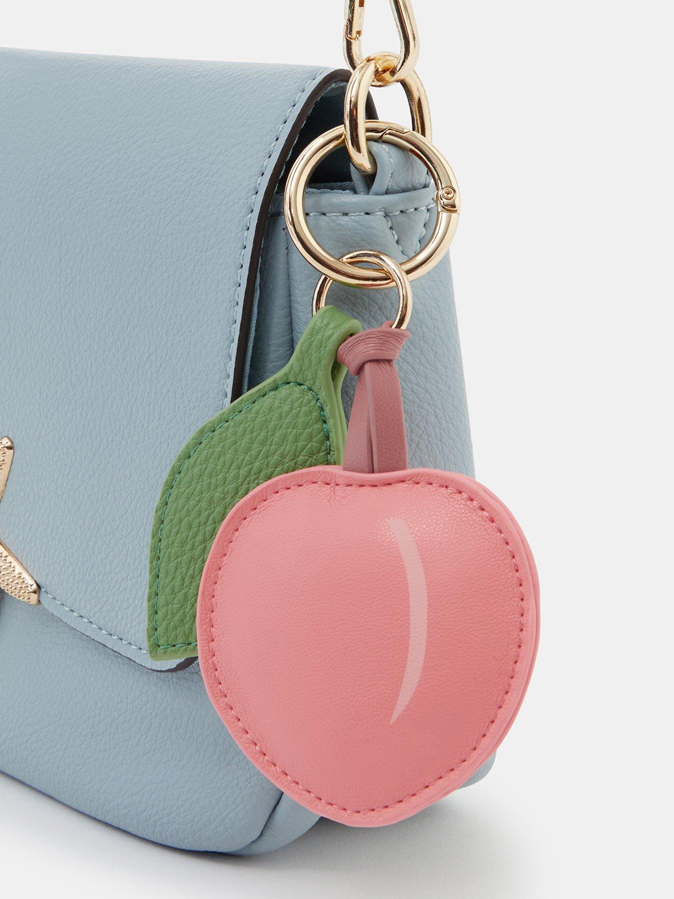 Image 2 of 3 of Accessorize Peach Bag Charm