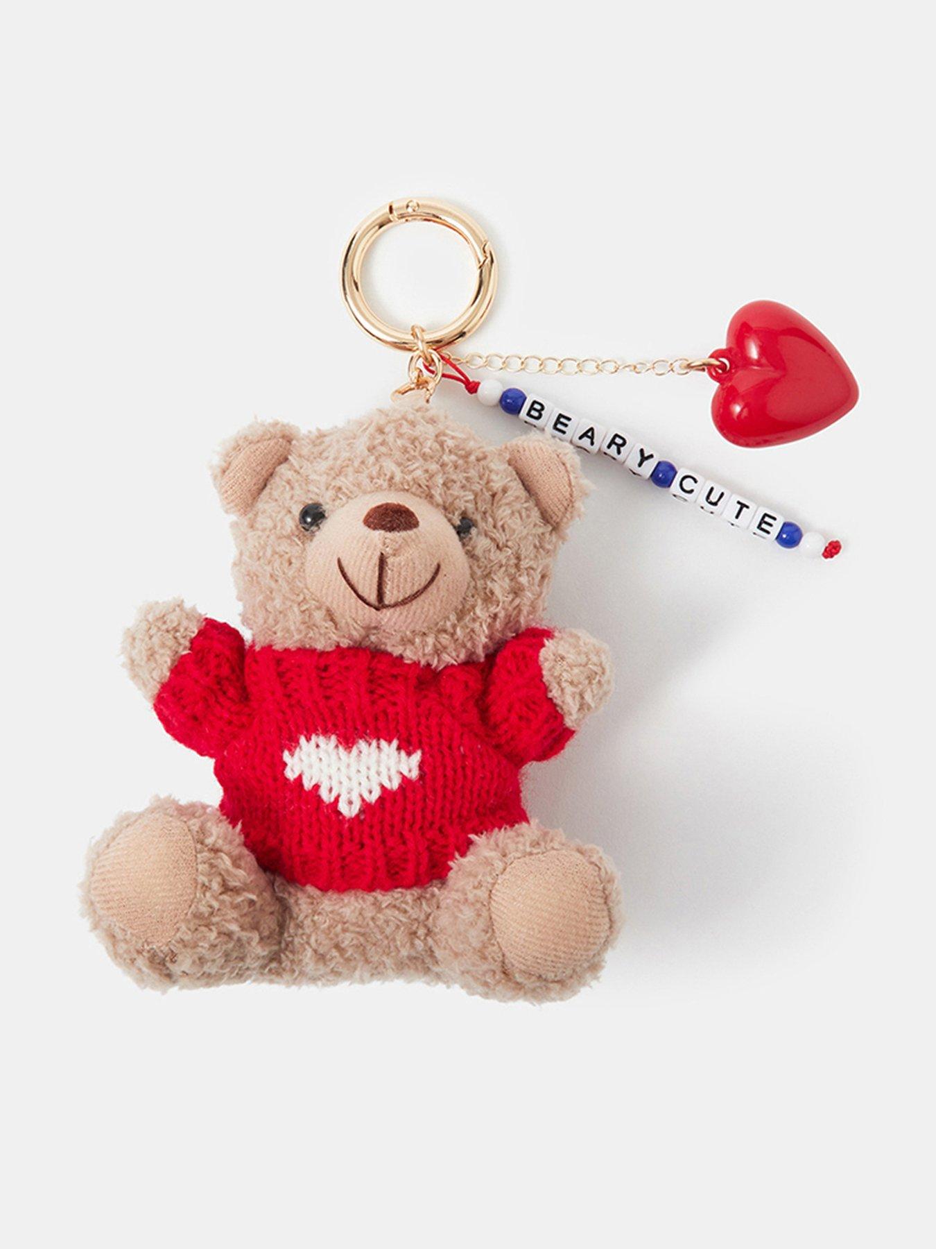 Image 1 of 3 of Accessorize Bear Bag Charm