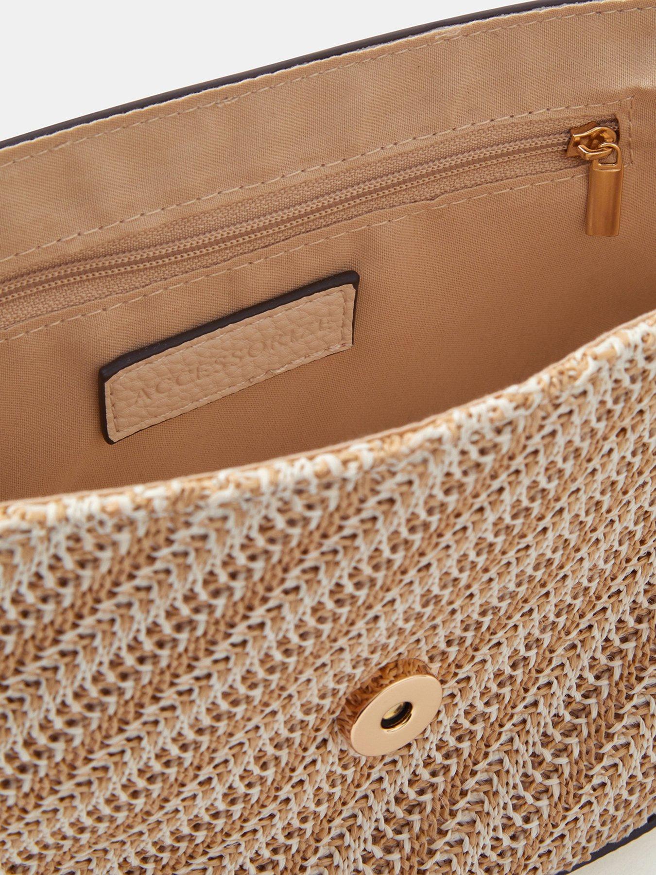 Image 5 of 5 of Accessorize Woven Crossbody Bag