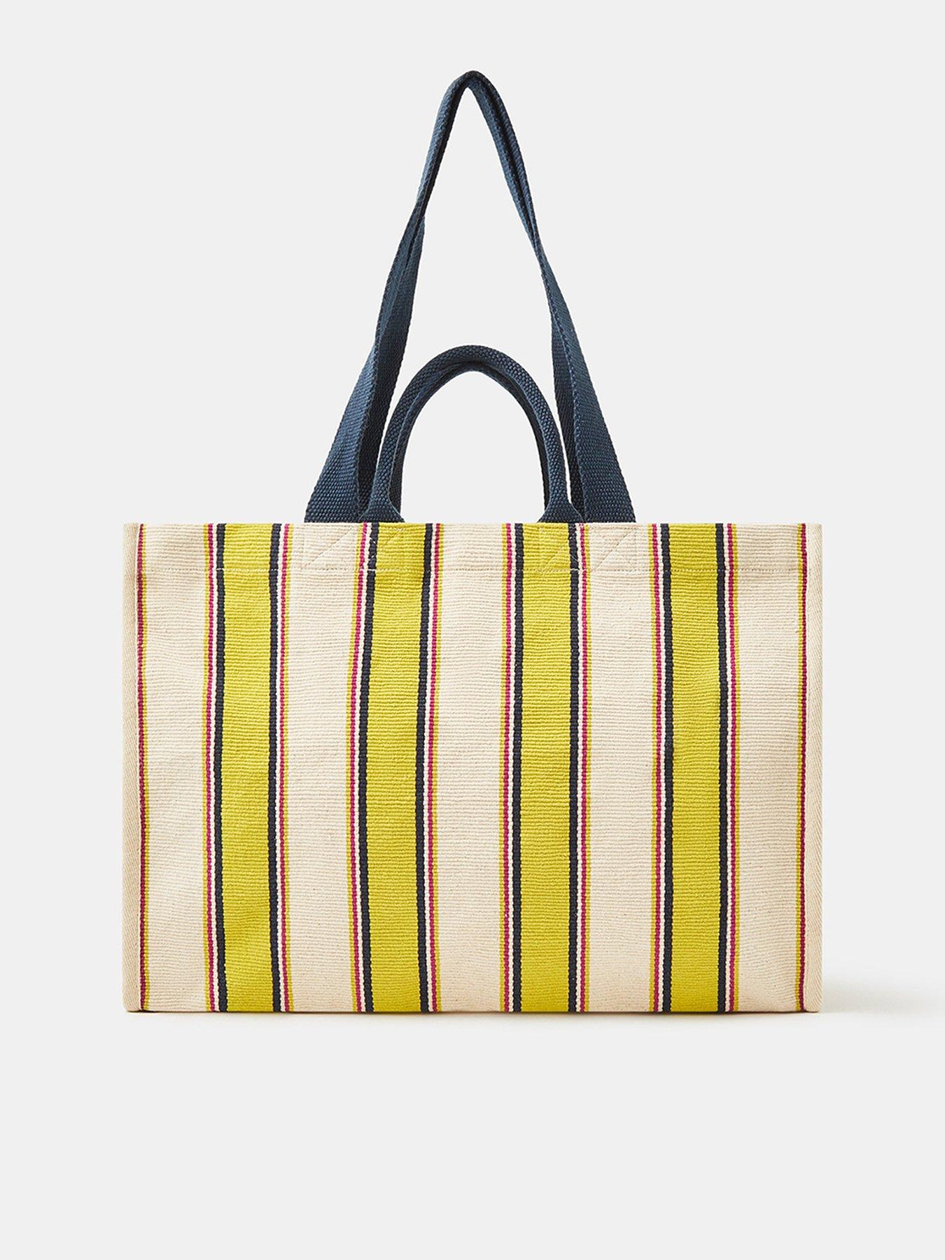 Accessorize Stripe Beach Tote Bag
