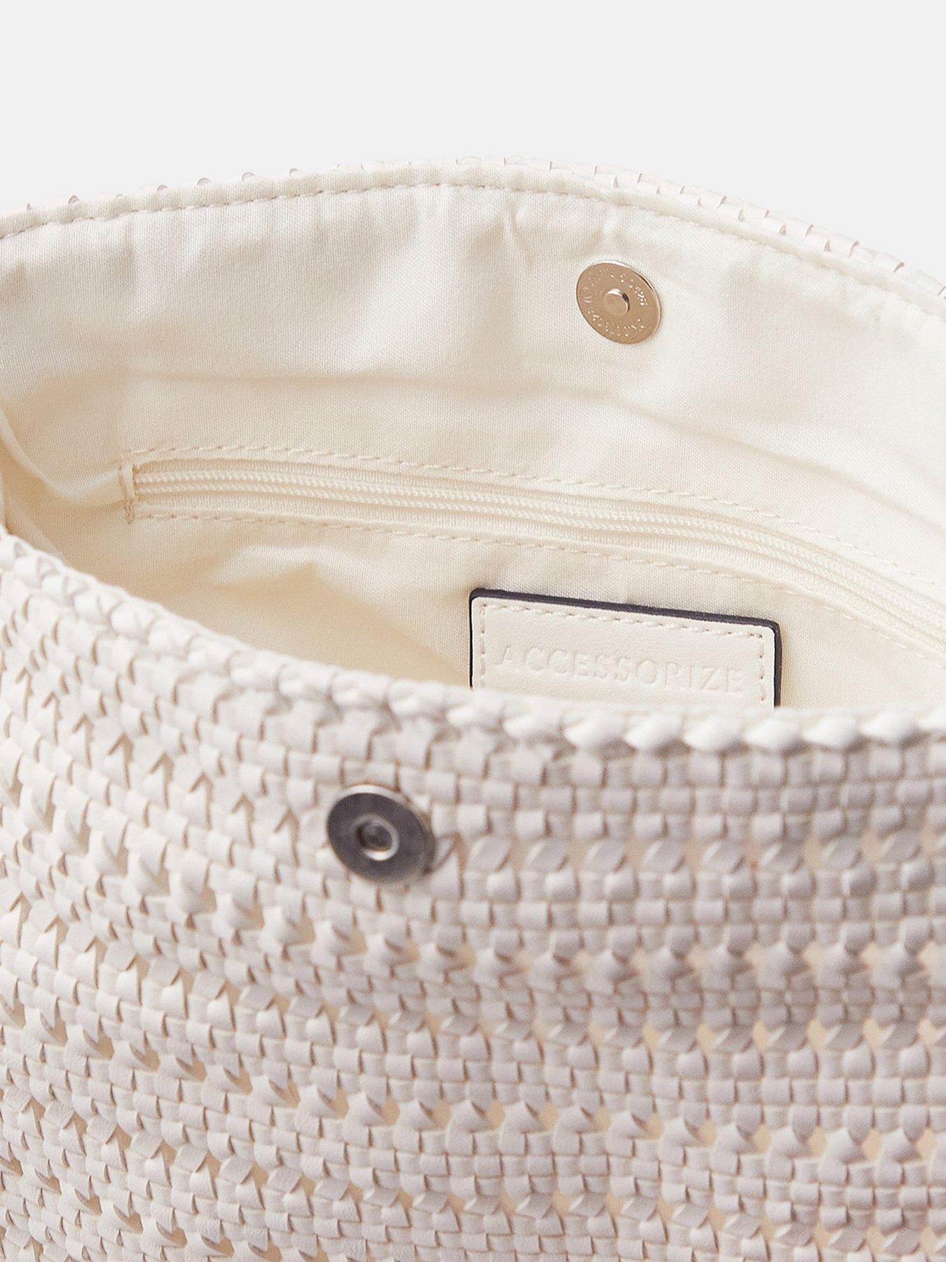 Image 5 of 5 of Accessorize Woven Crossbody Bag