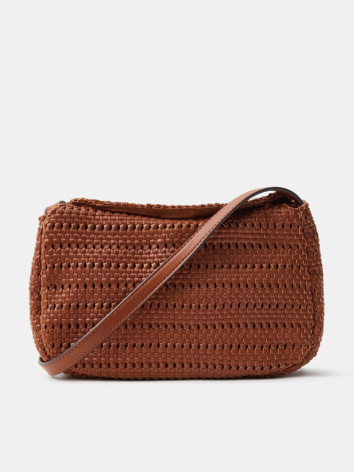 Accessorize Woven Crossbody Bag