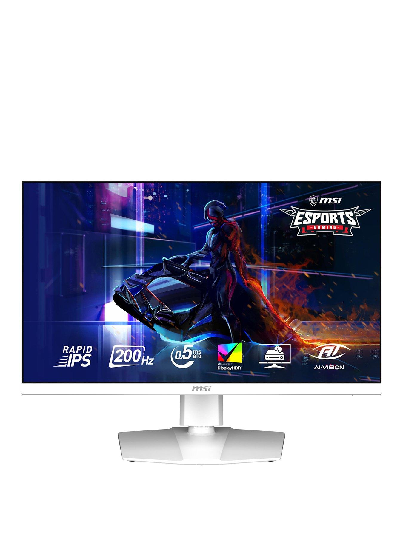 Msi Mag 274Qrfw E20 27" Wqhd 200Hz 0.5Ms Rapid Ips Adaptive-Sync Gaming Monitor in White