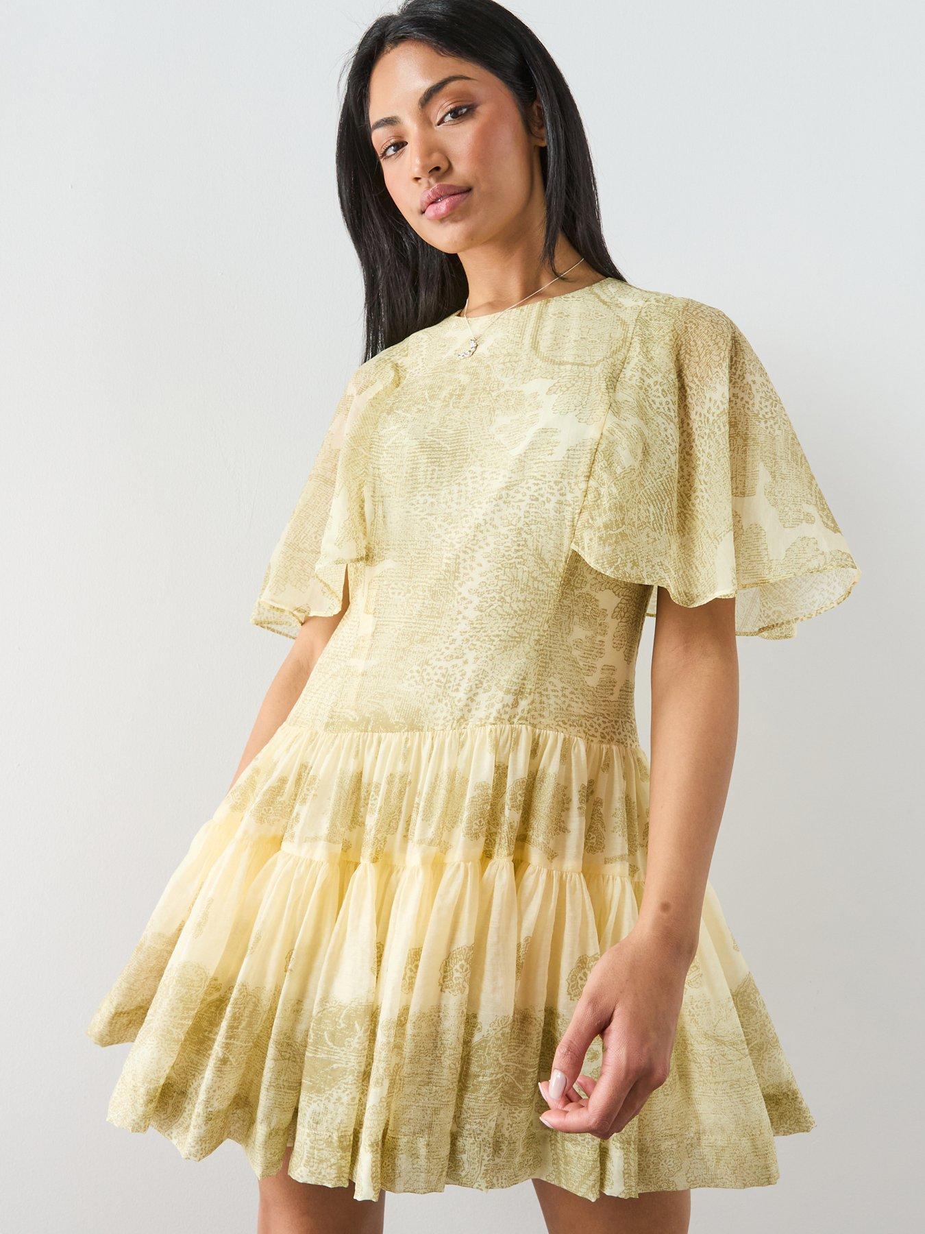 AllSaints Yanna Dress - Green