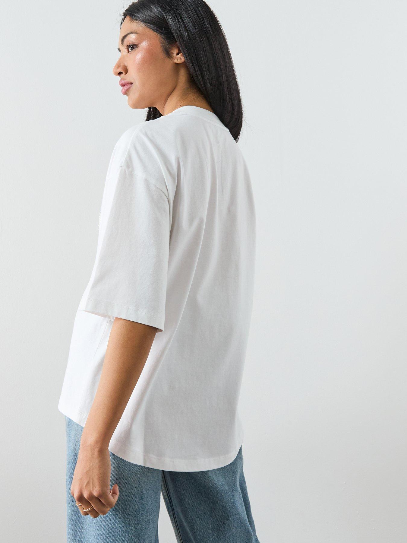 Image 2 of 6 of AllSaints Icon Amelie Tee - White