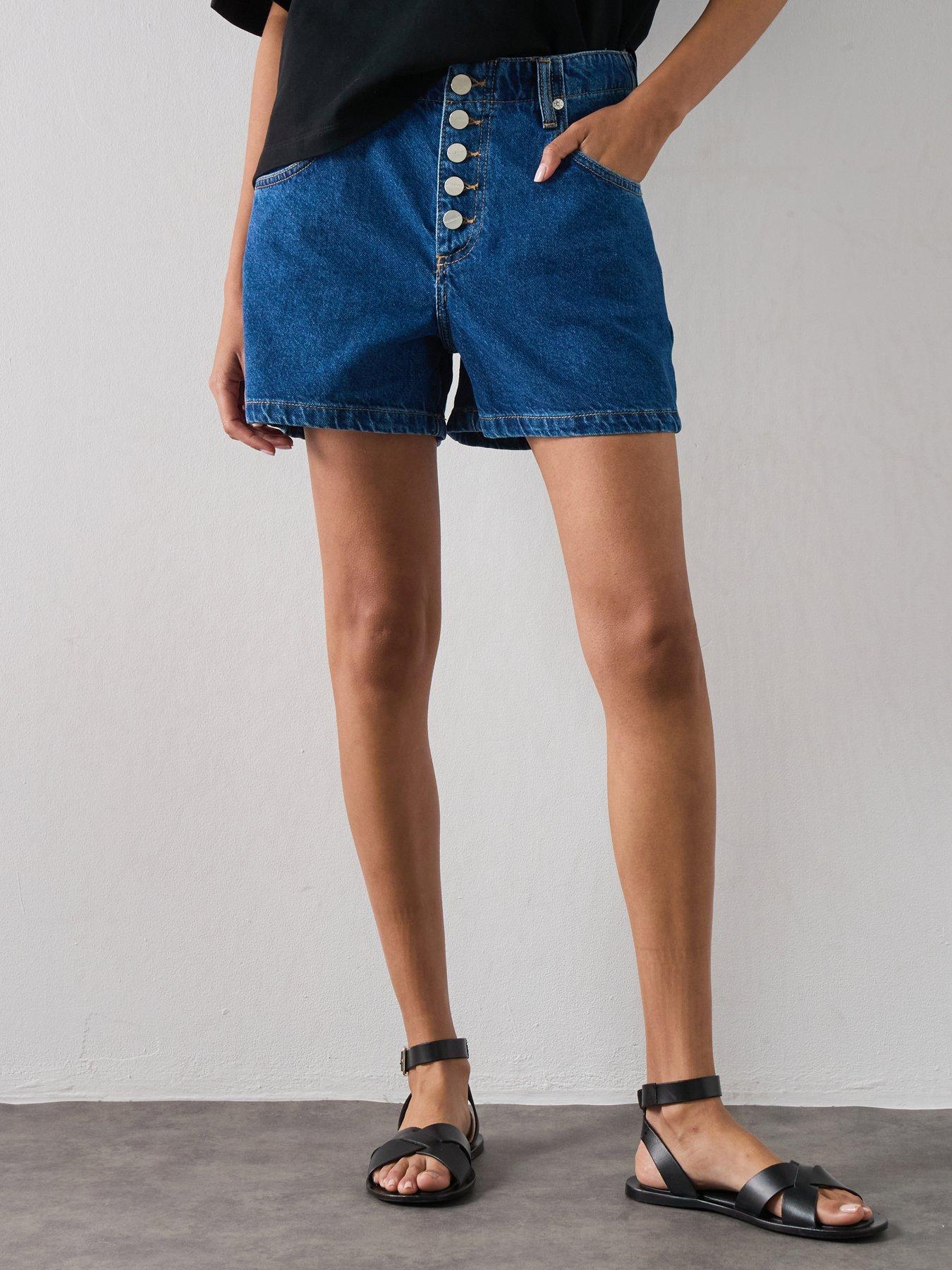 AllSaints Tay Denim Short - Blue