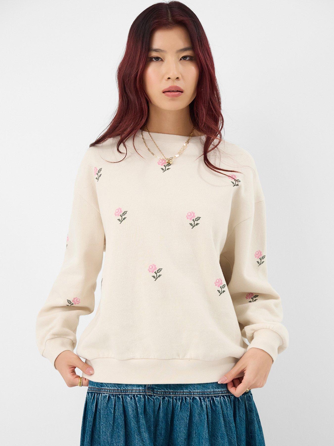 Accessorize Floral Embroidered Jumper