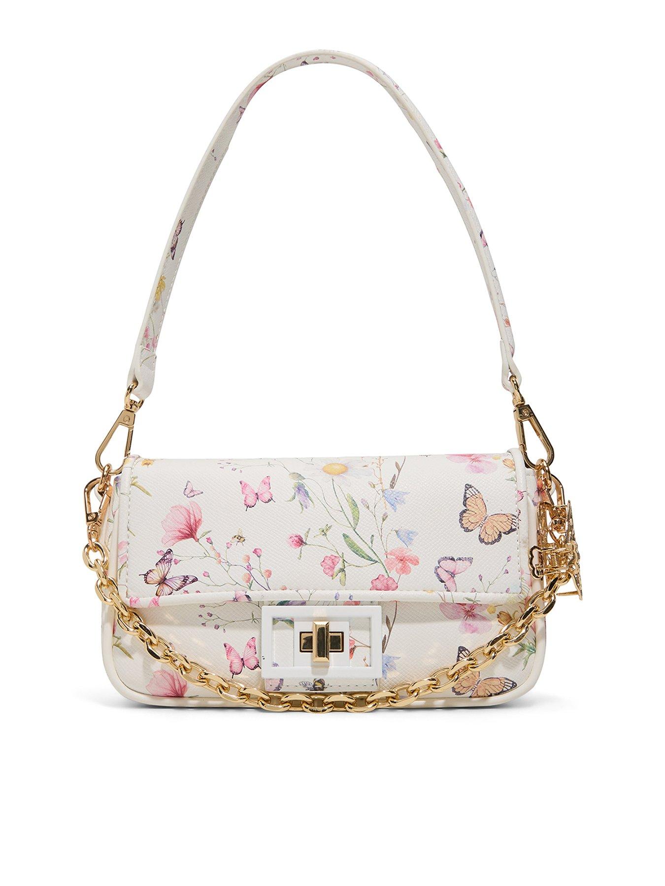 Aldo Rosina Butterfly Shoulder Bag - White