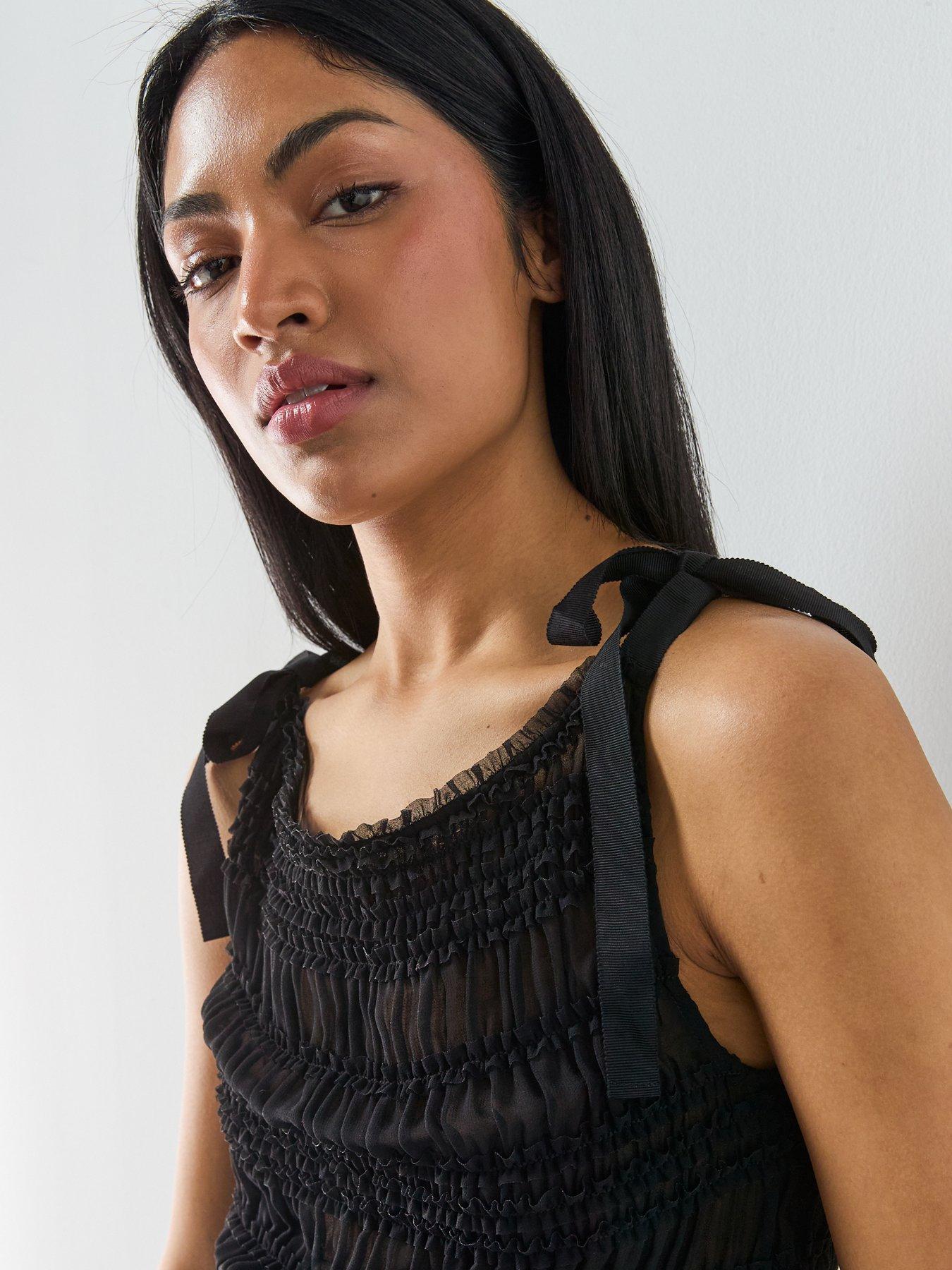 Image 4 of 6 of AllSaints Lotus Top