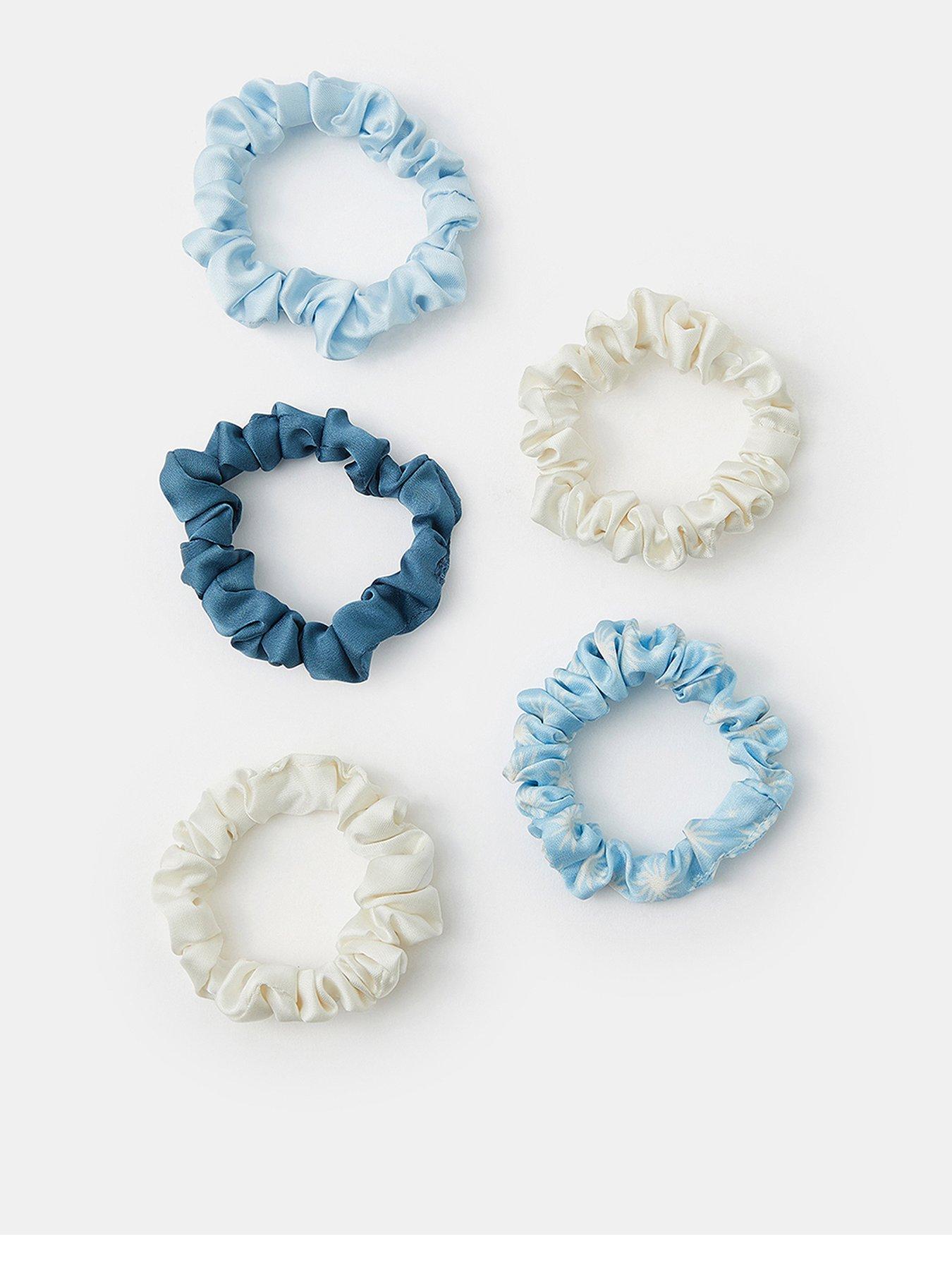 Accessorize 5-pack Satin Hair Scrunchies