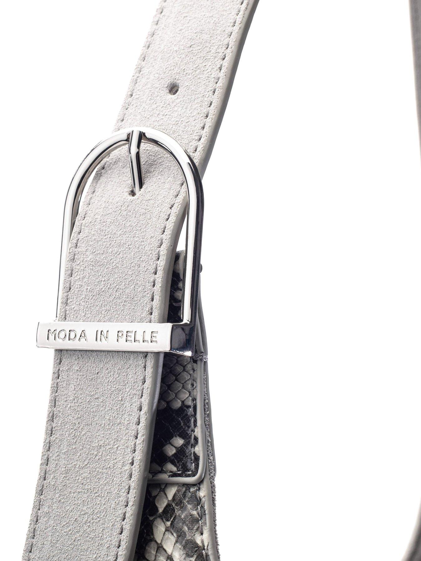 Image 3 of 3 of Moda In Pelle Large Two Tone Tote