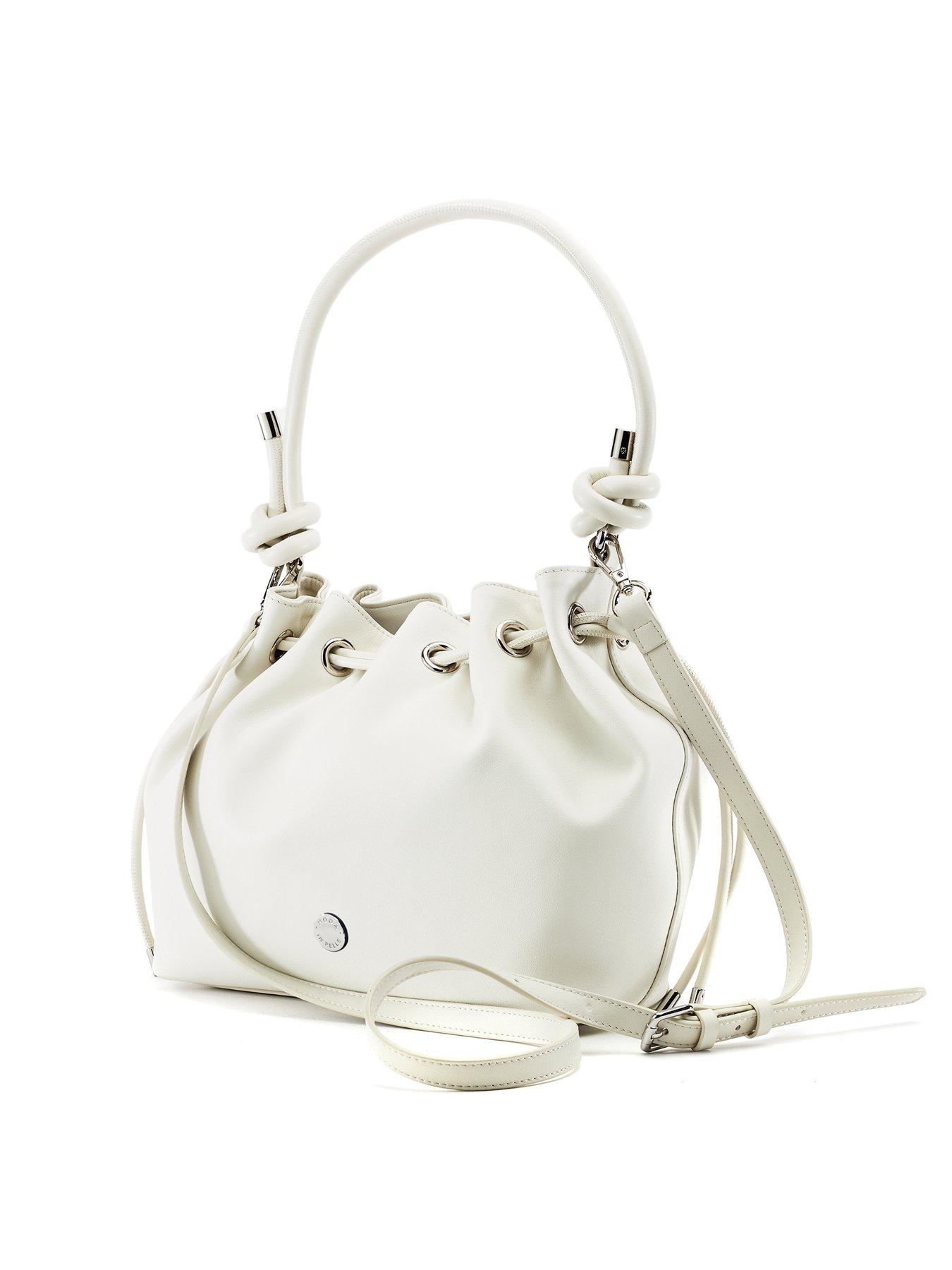 moda-in-pelle-ruched-eyelet-detail-knot-bagoutfit