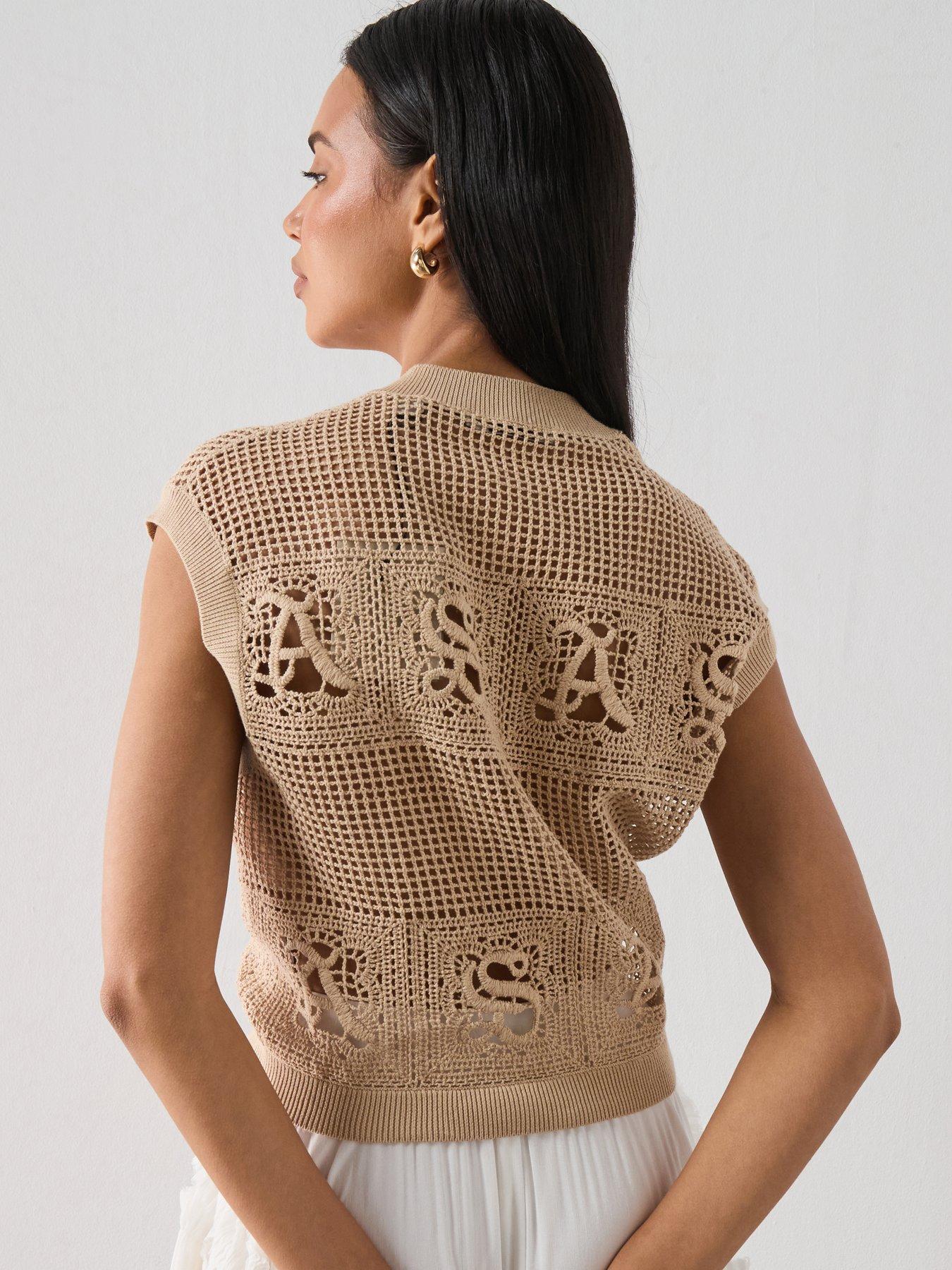Image 2 of 6 of AllSaints Kyra Waistcoat - Pink