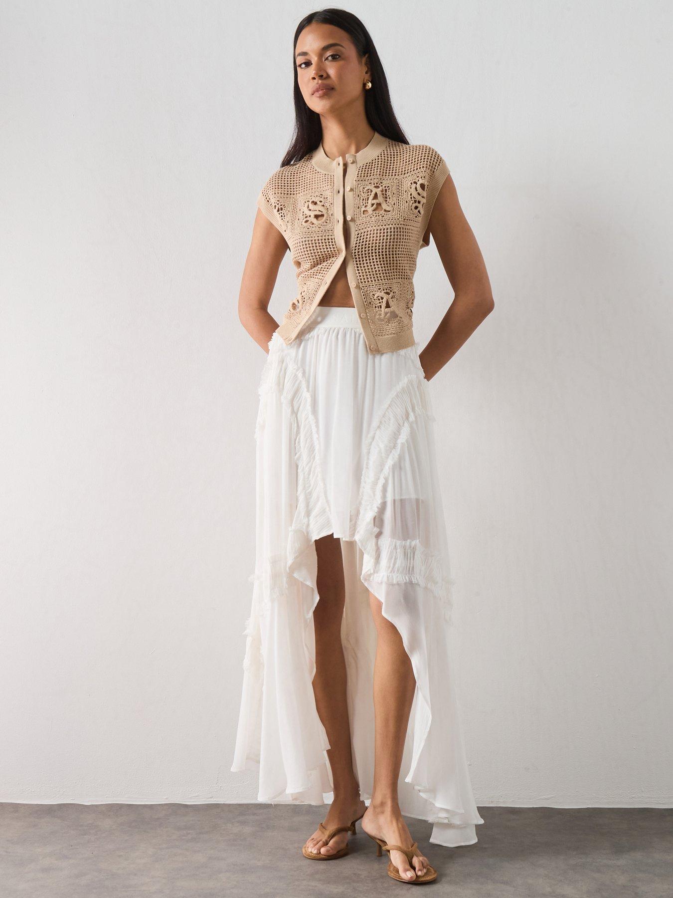 Image 3 of 6 of AllSaints Kyra Waistcoat - Pink