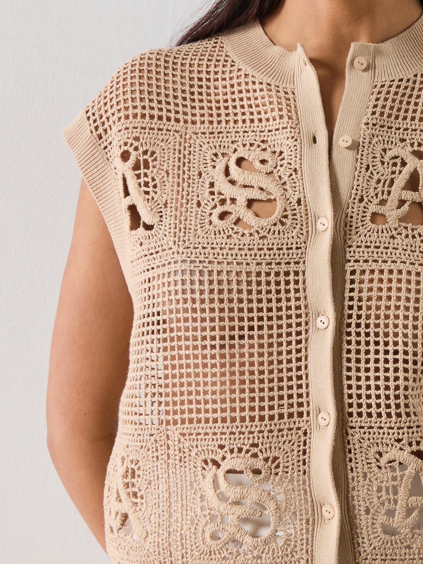 Image 6 of 6 of AllSaints Kyra Waistcoat - Pink