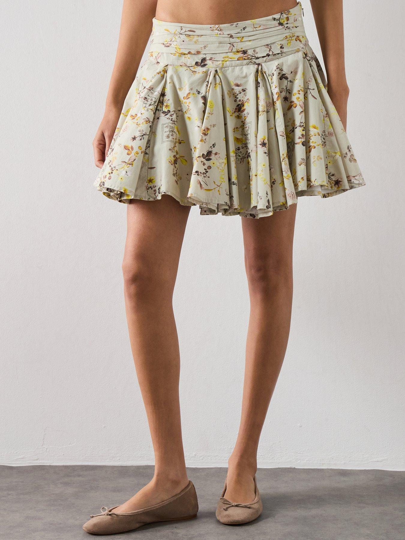 AllSaints Tulip Skirt - Green
