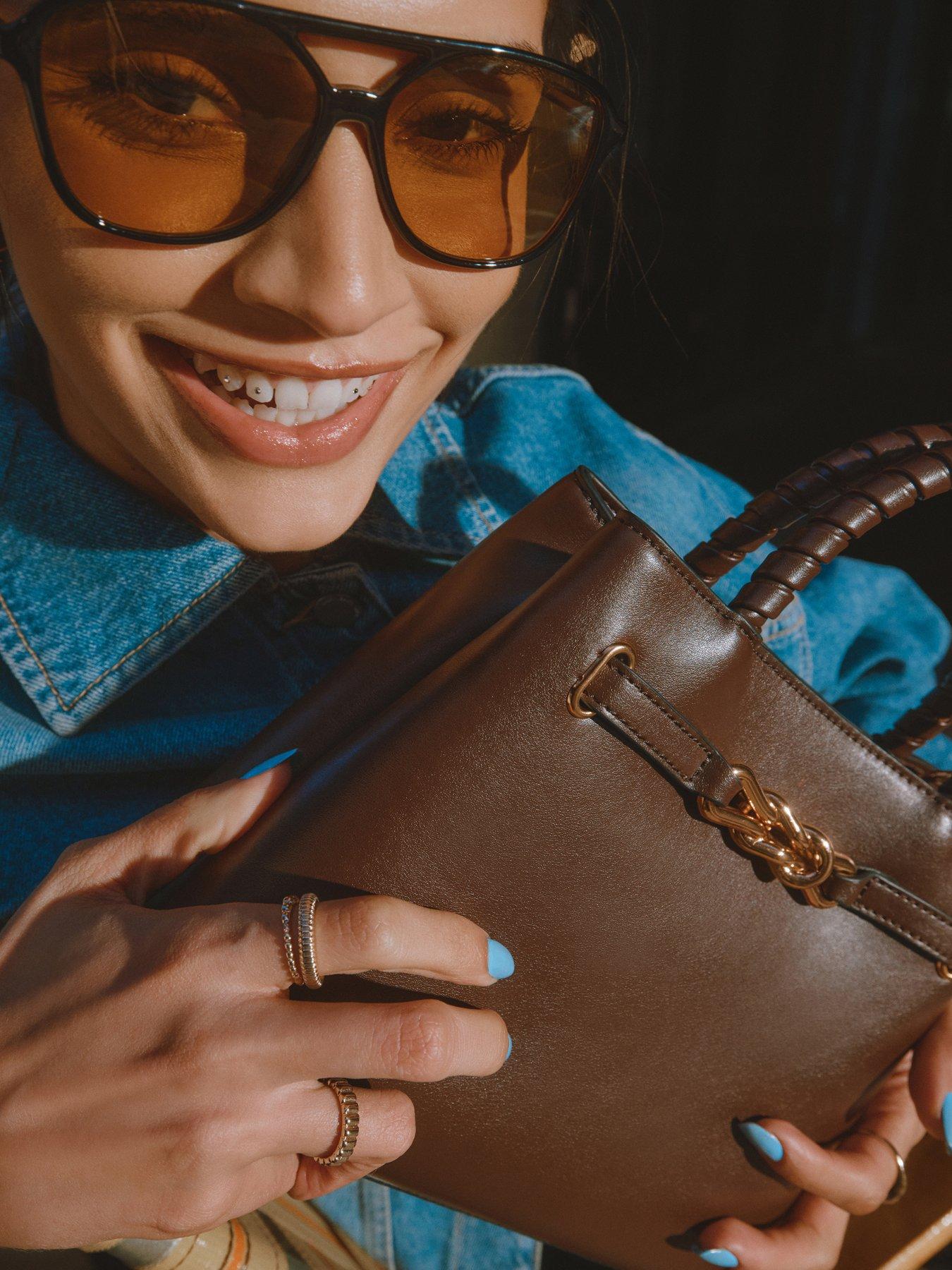 Image 6 of 6 of Aldo Valmira Top Handle Bag - Burgundy