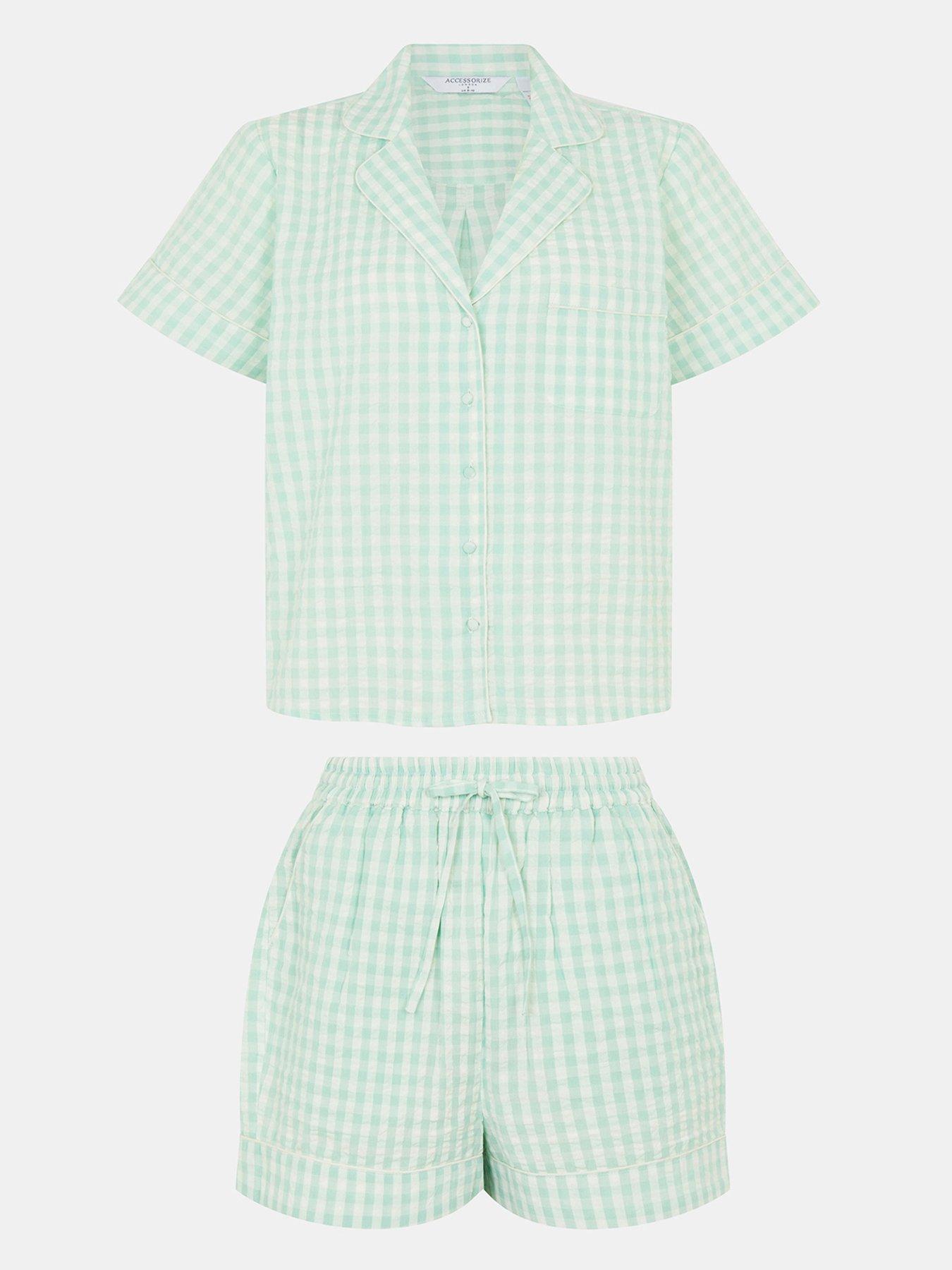 accessorize-gingham-short-pyjamas-setback