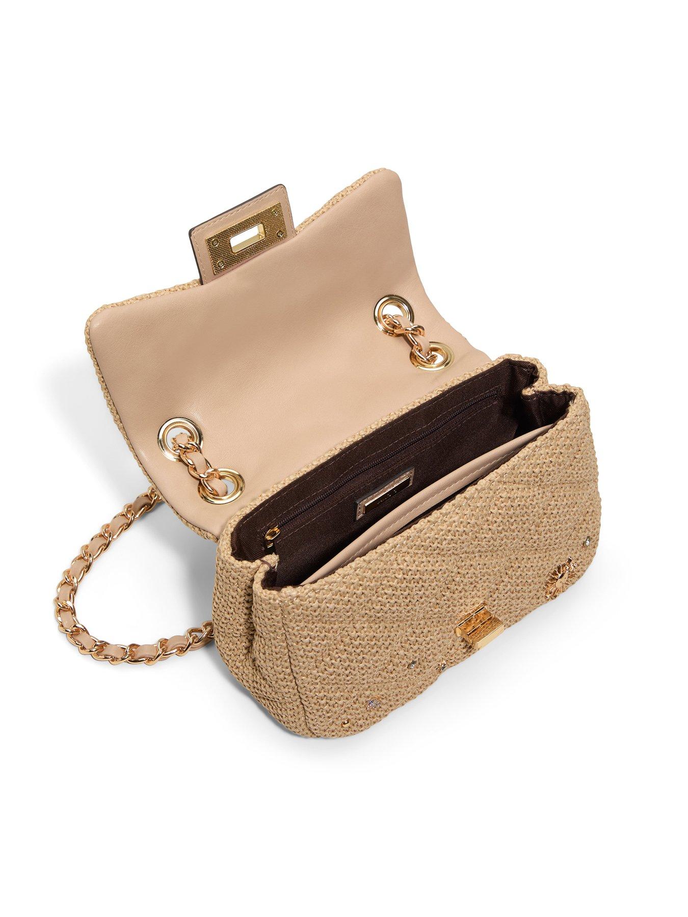 Image 3 of 4 of Aldo Ulira Embellished Crossbody Bag - Natural