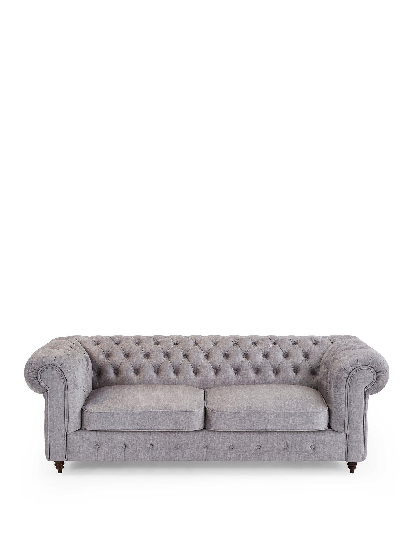 Image 2 of 7 of The Very Collection Laura 3 Seater Sofabed - Grey