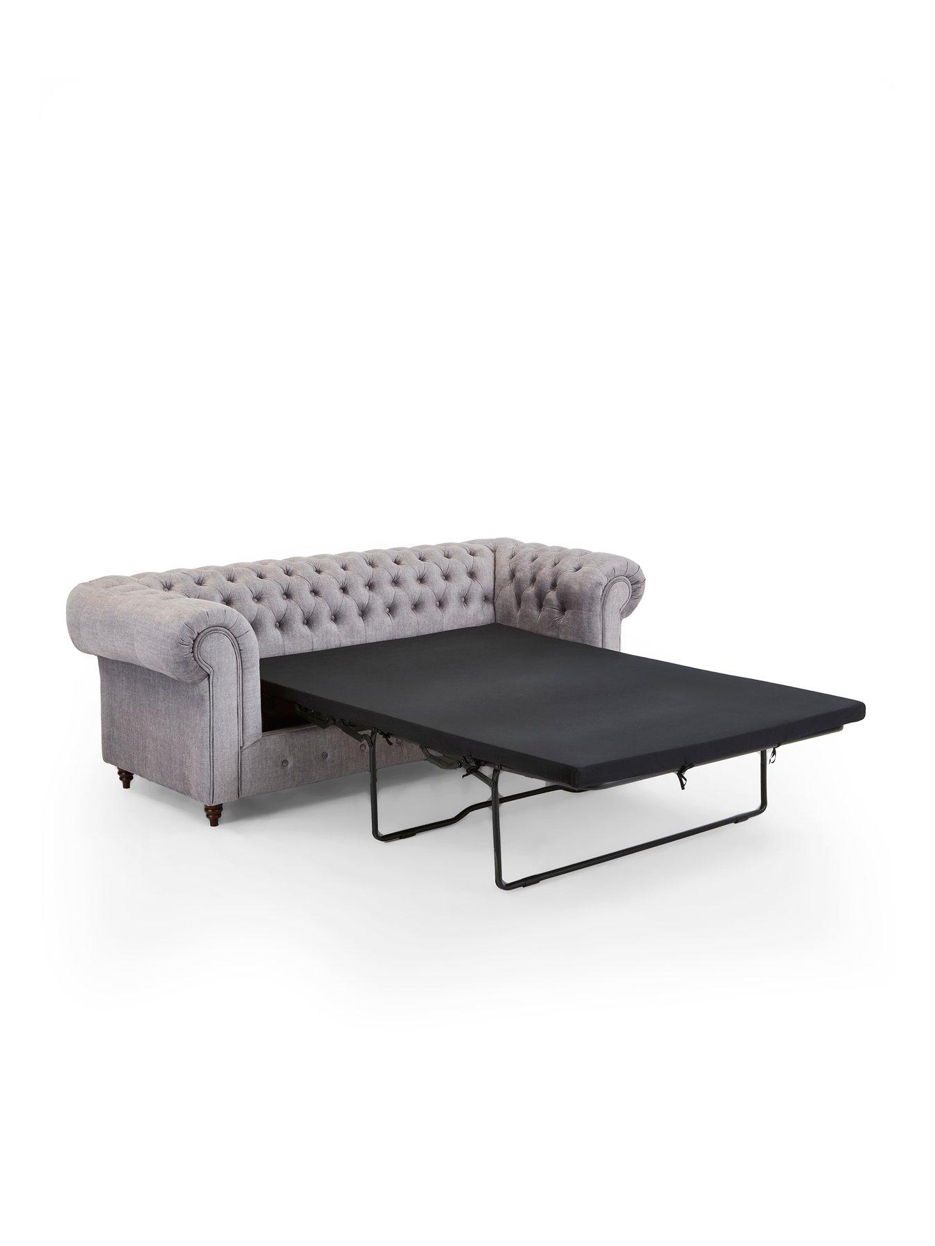 Image 4 of 7 of The Very Collection Laura 3 Seater Sofabed - Grey