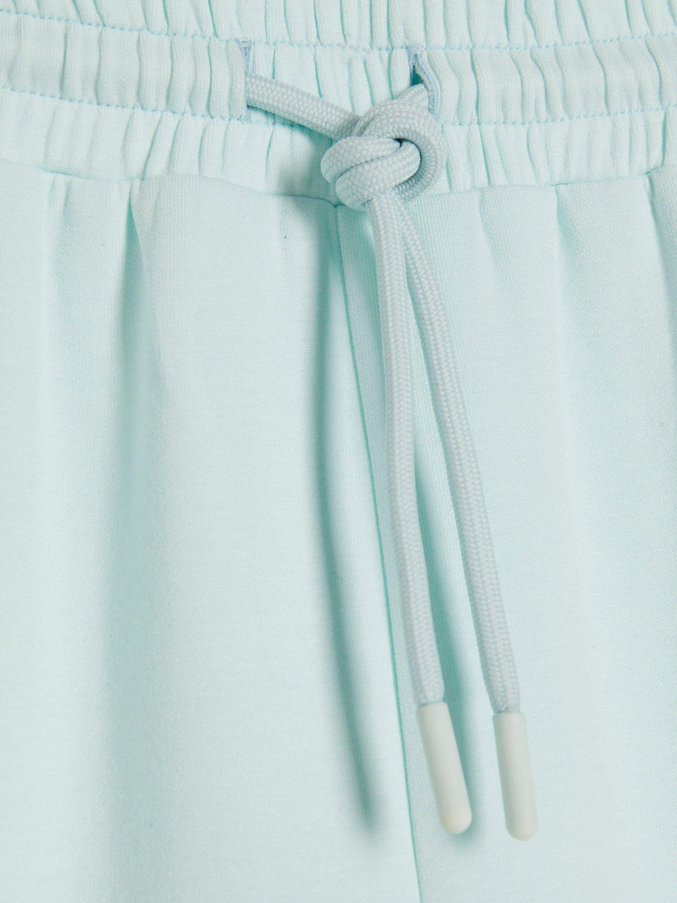 Image 6 of 6 of River Island High Waist Neo Premium Co-ord Wide Leg Jogger - Green